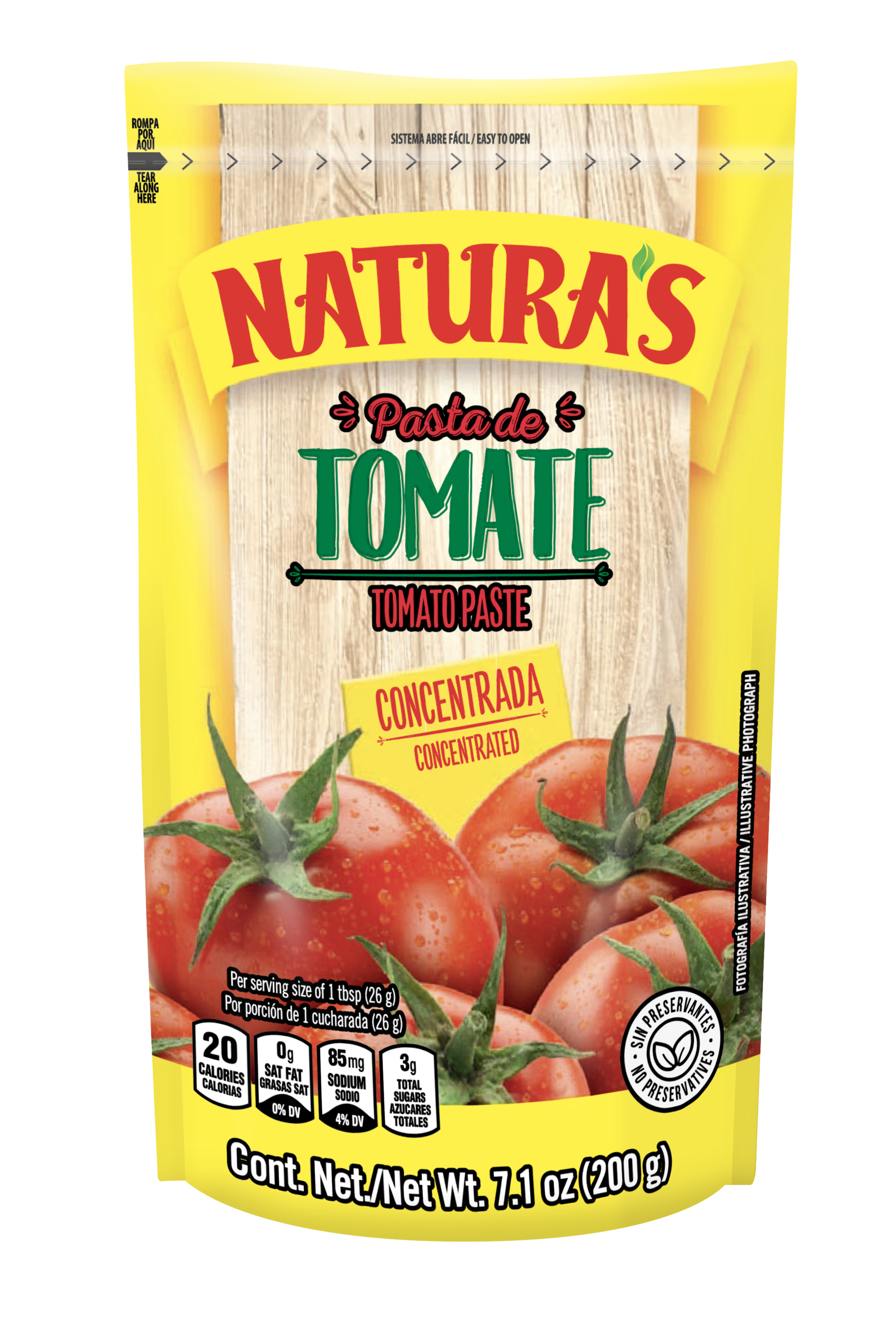 Naturas Pastade Tomate
