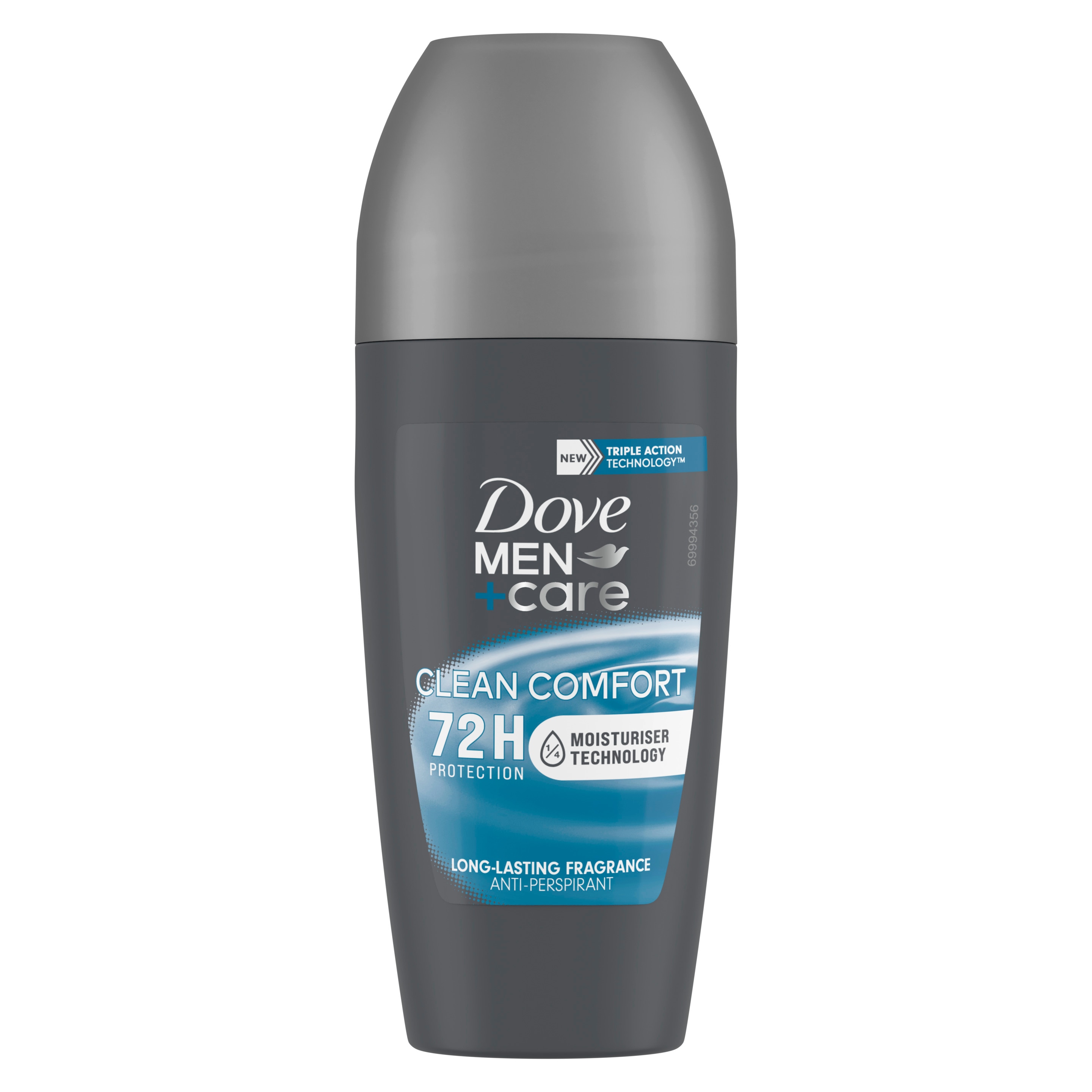 Dove Men+Care Clean Comfort Roll-on Anti-Perspirant Deodorant 50ml packshot
