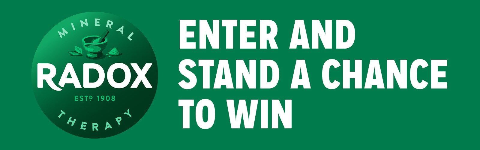 Radox Generic Banner - Win big with Sure. 