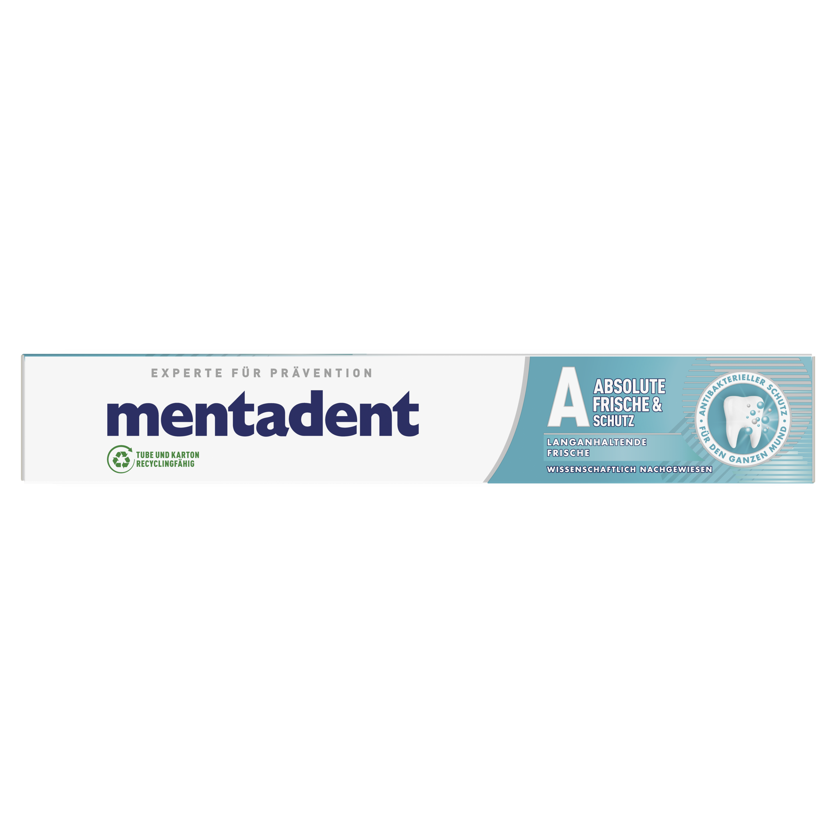 Mentadent Zahnpasta Absolute Frische & Schutz