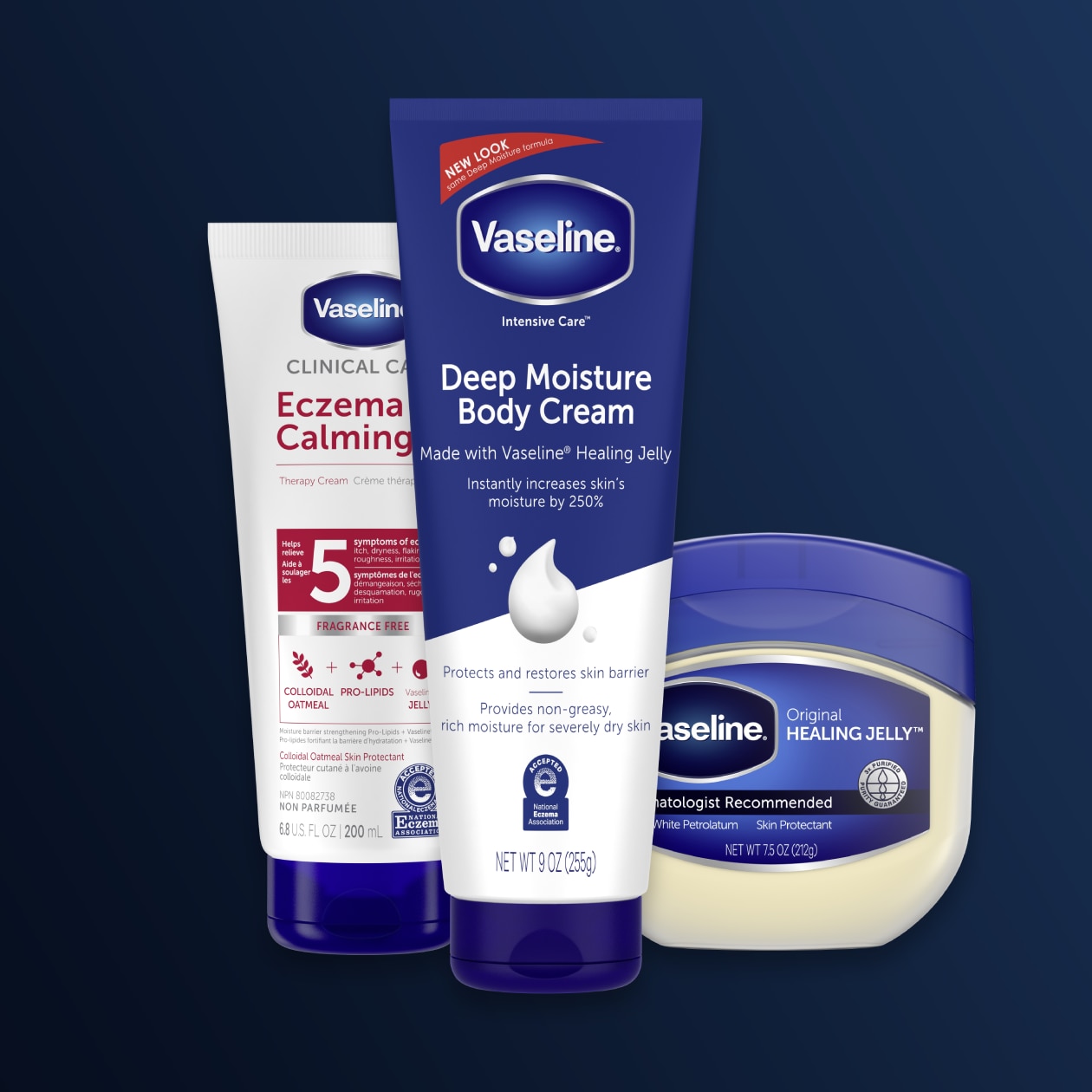 Vaseline products lineup