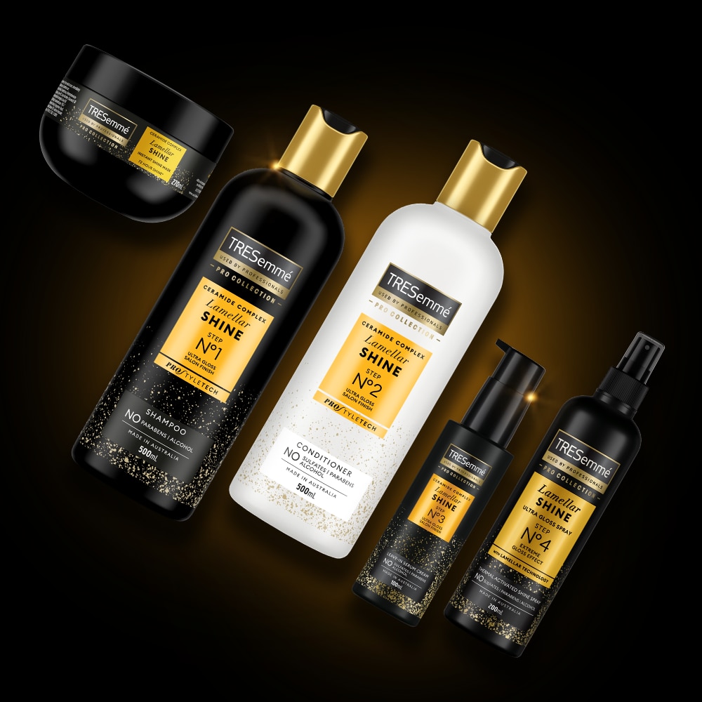 TRESemmé Lamellar Shine Teaser Image
