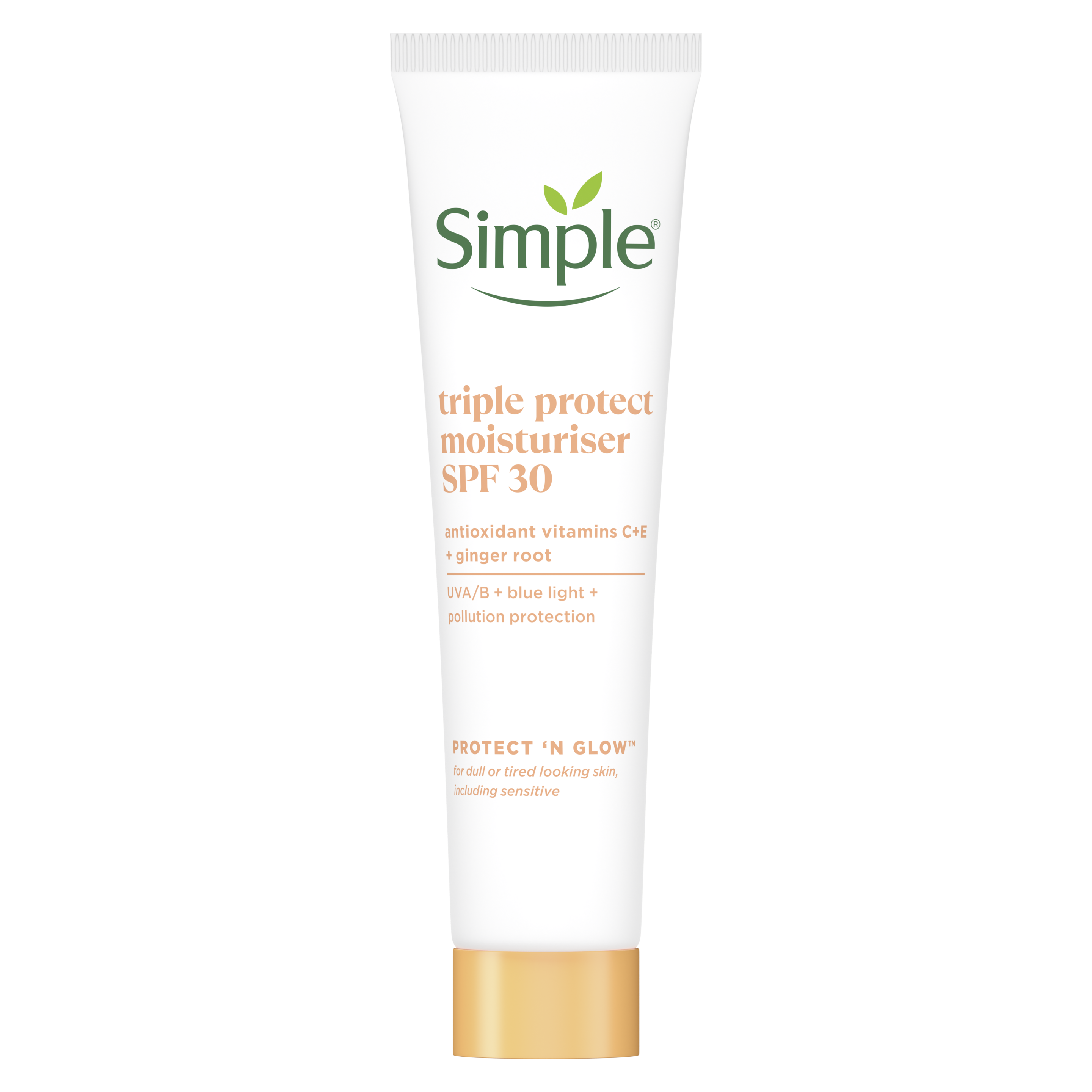 Protect ‘n’ Glow Triple Protect moisturiser spf 30 | Simple® Skincare