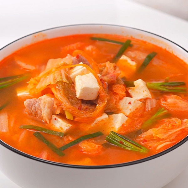 Canh Kim Chi Cùng Hà Cooking