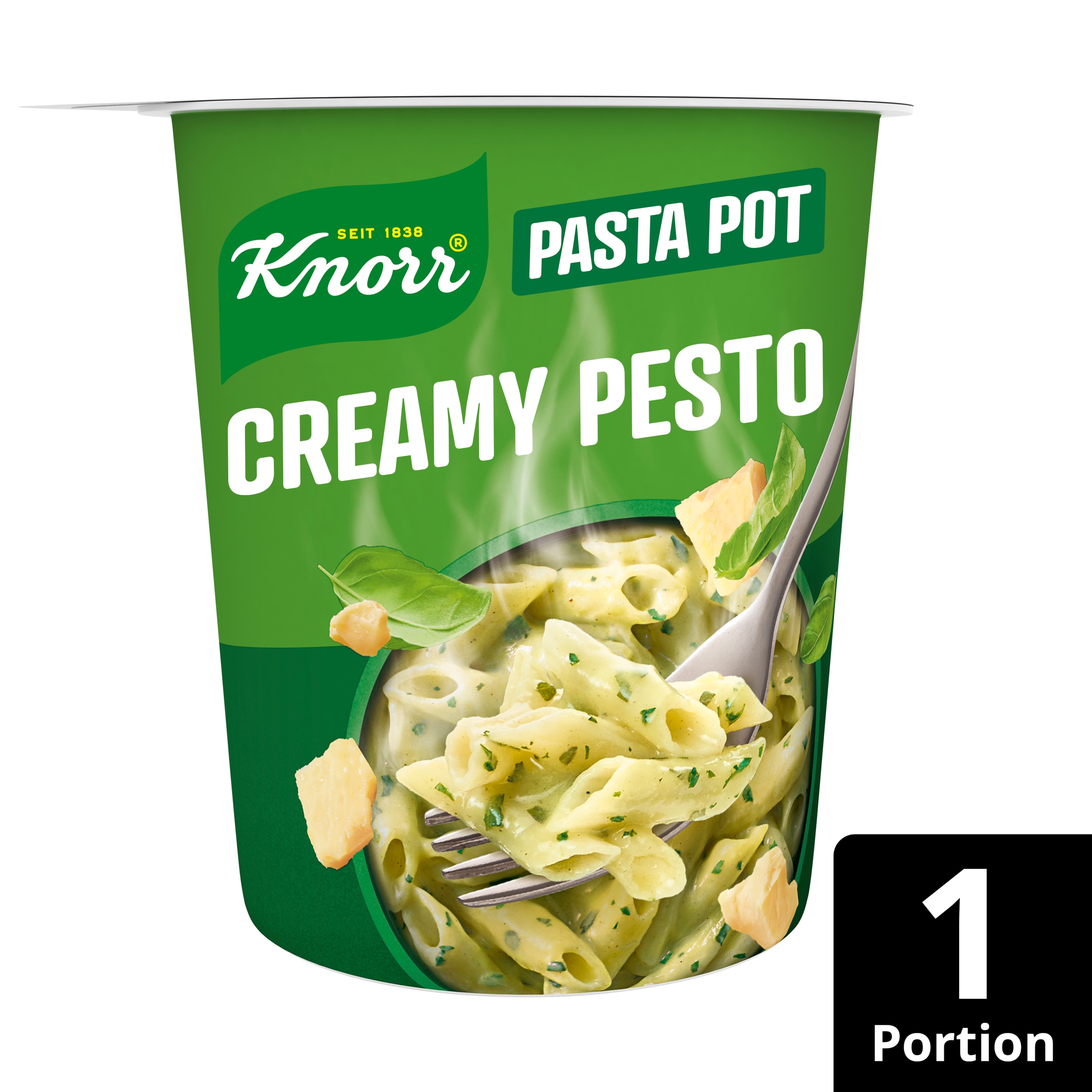 Knorr Pasta Snackbecher Pesto Spar 8x68g  BE