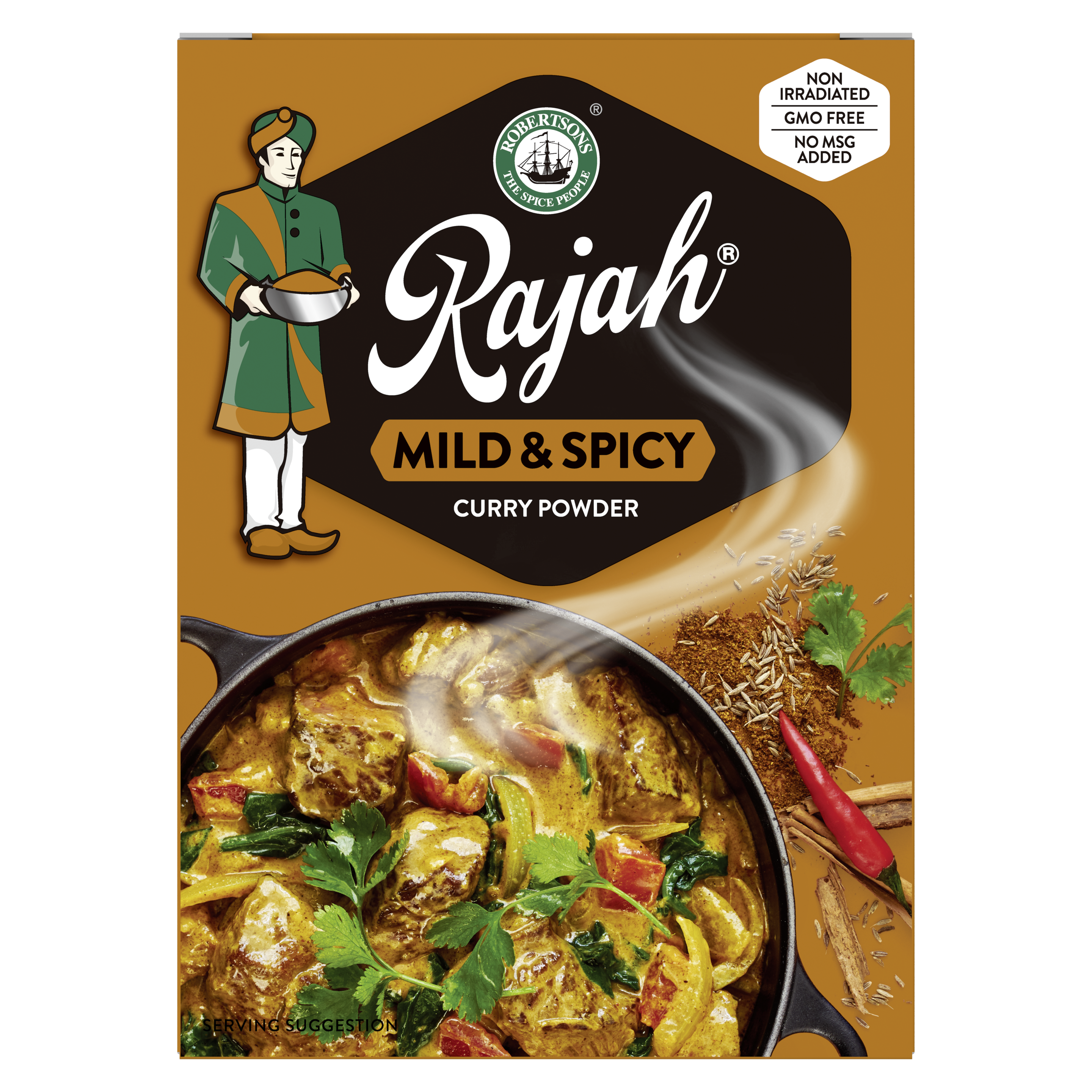 Rajah Mild and Spicy Curry Powder 100gr