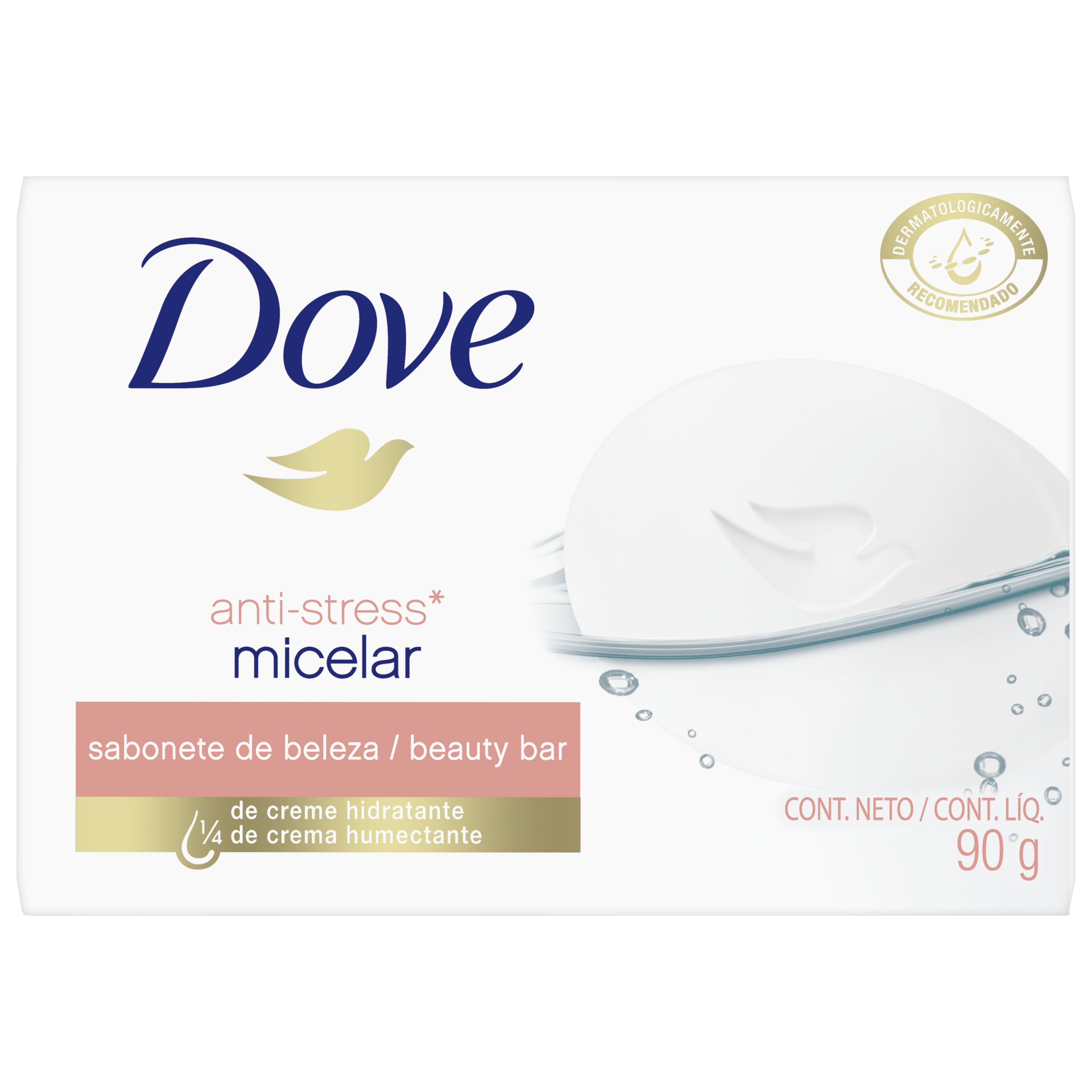 Dove Jabón Micelar Anti-Stress 90g packshot