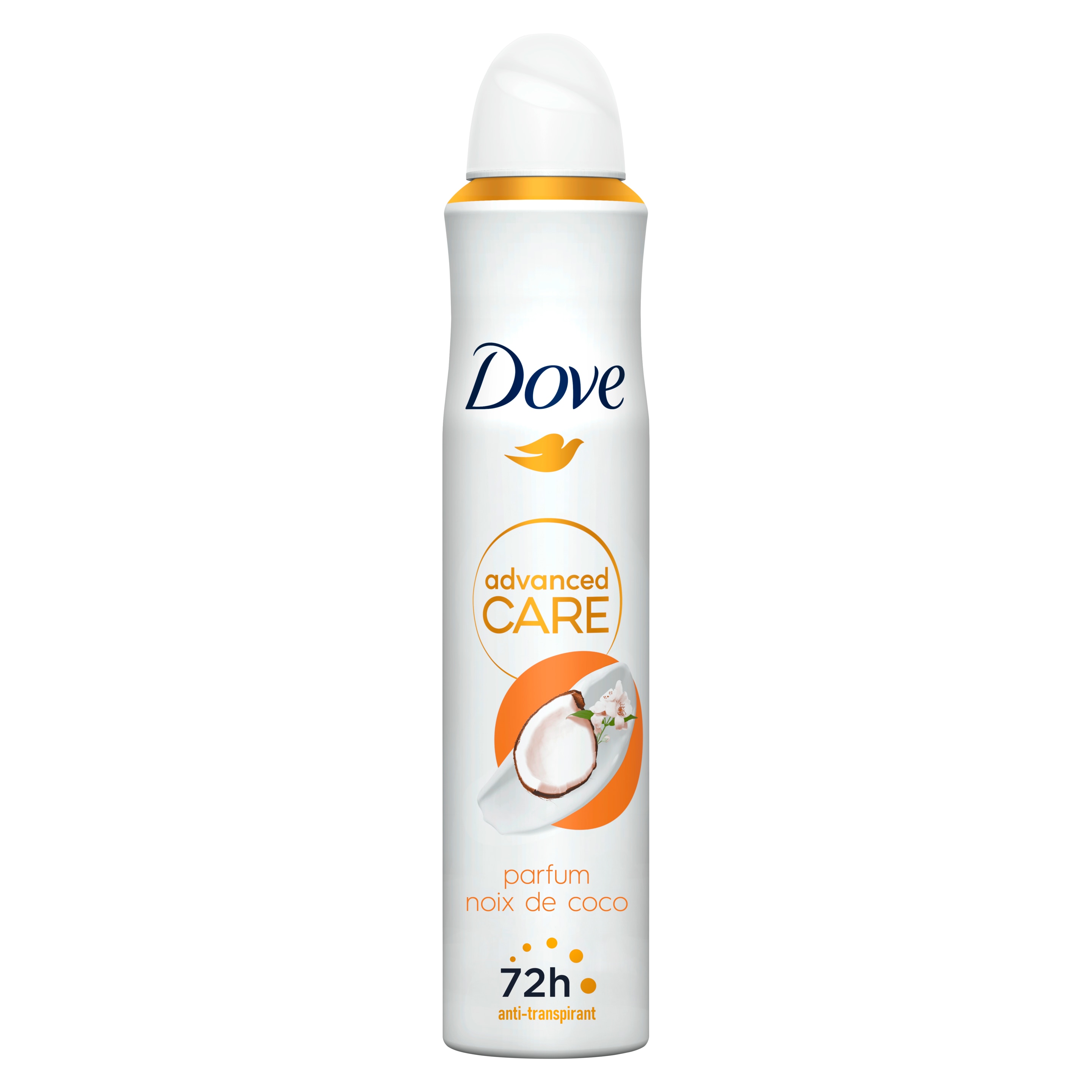 Déodorant Spray Anti-Transpirant Advanced Care Noix de Coco & Jasmin 200ml