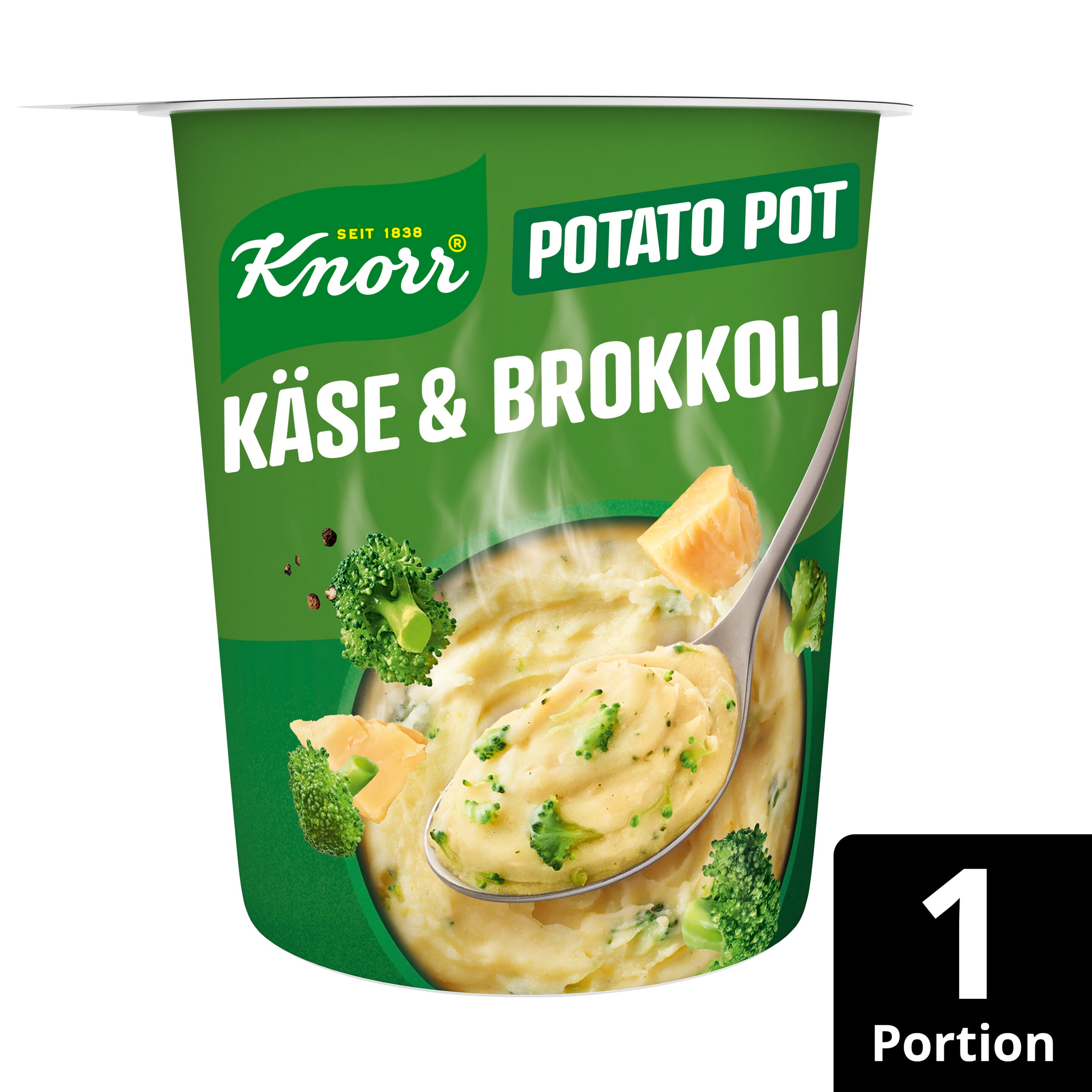 Knorr Kartoffel Snack mit Käse & Broccoli 1 Portion 50g packshot