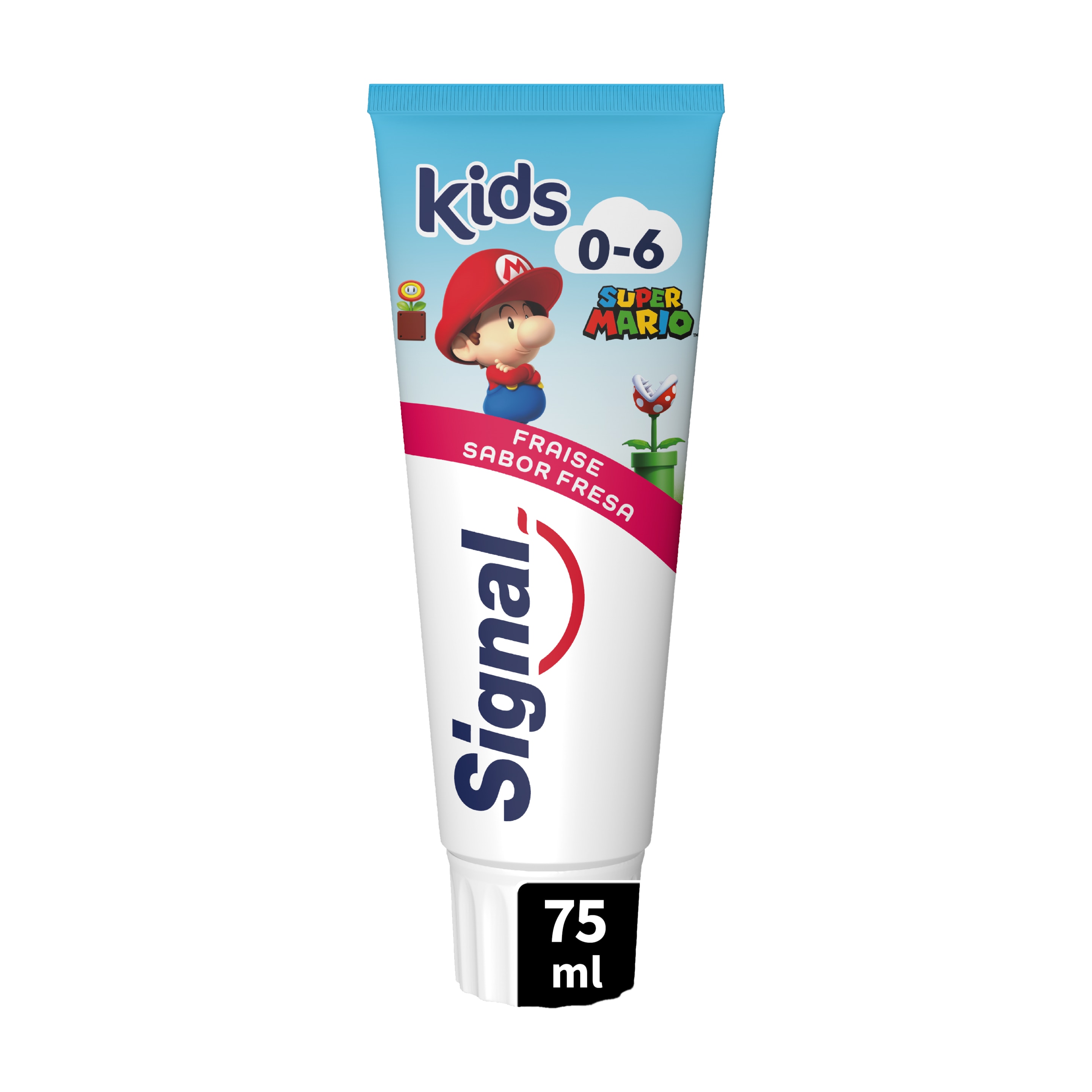 SIGNAL Dentífrico Infantil 0-6 años Sabor Fresa packshot