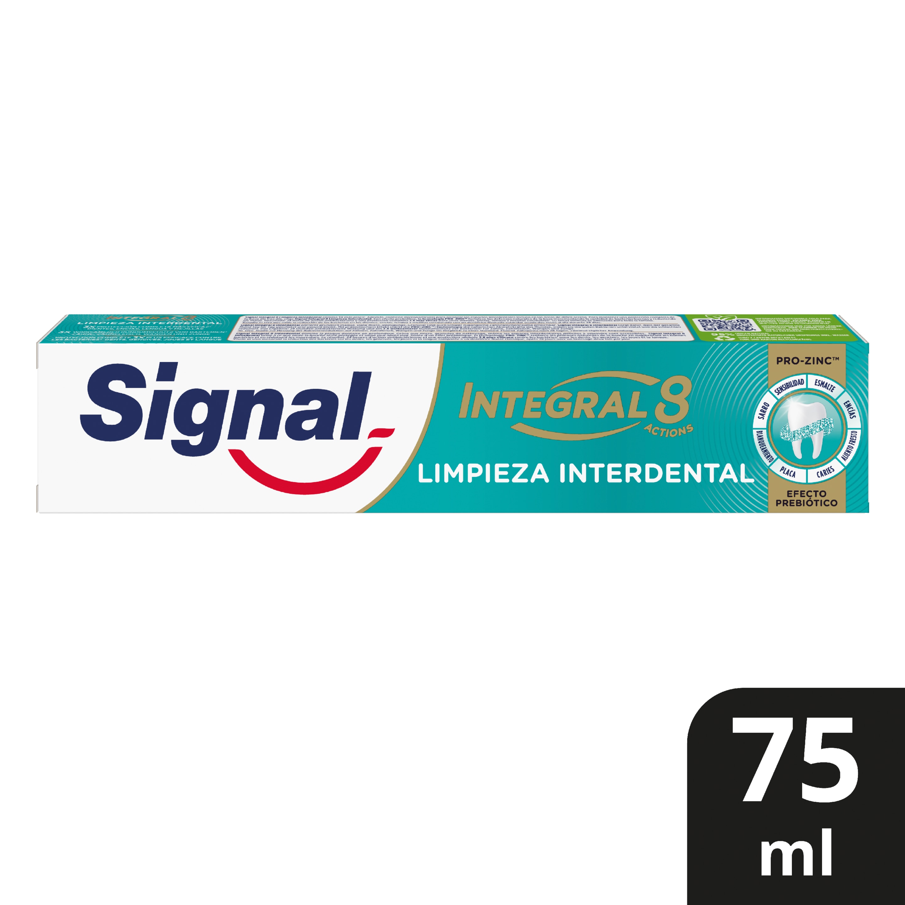 SIGNAL Dentífrico Integral 8 Limpieza Interdental packshot