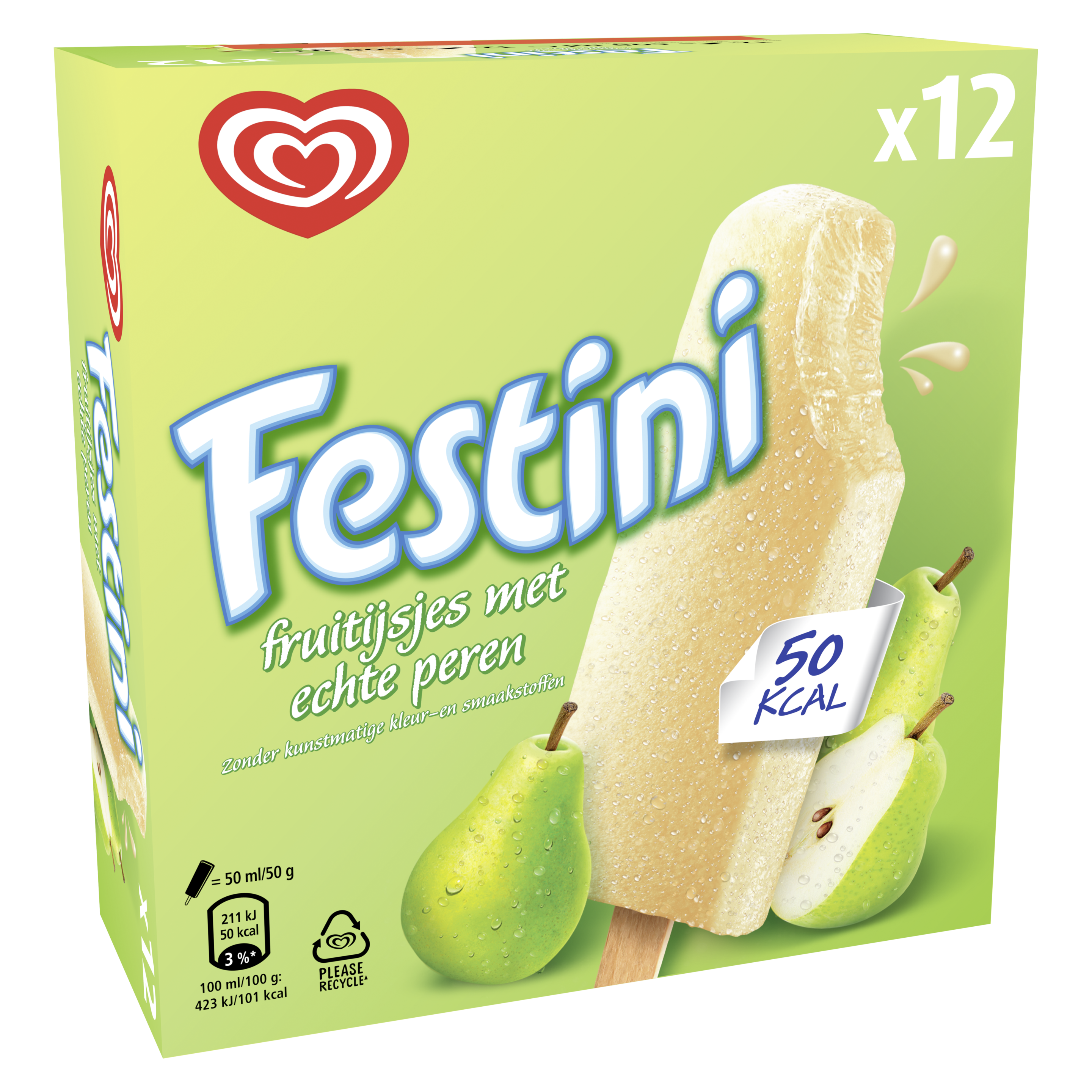 Festini Peer 12 stuks packshot