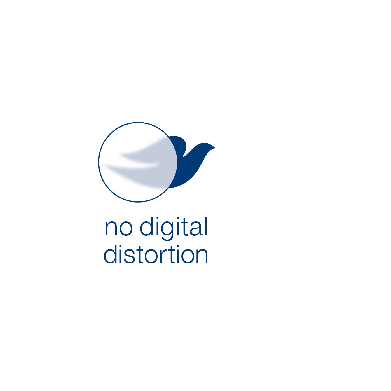 Our ‘No Digital Distortion’ mark
