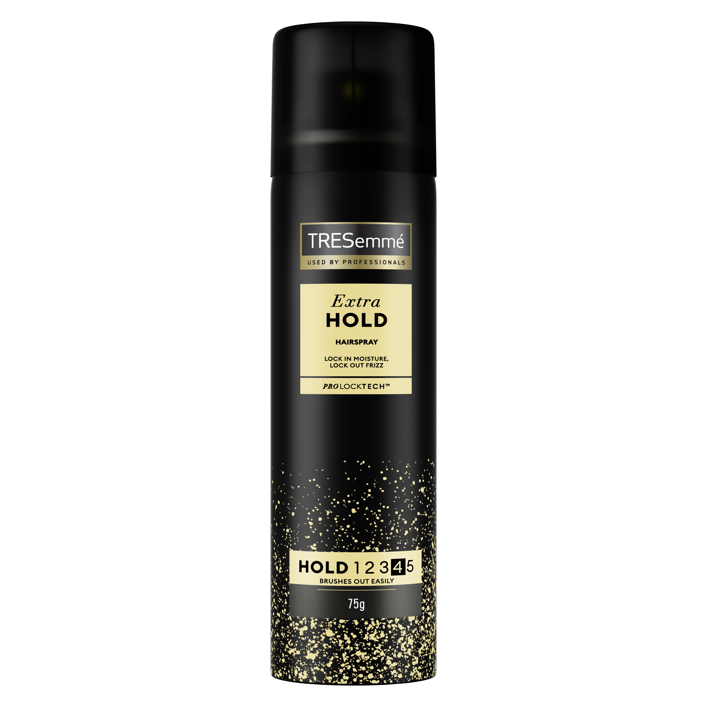 A 75g can of TRESemmé Salon Finish Extra Hold Hairspray