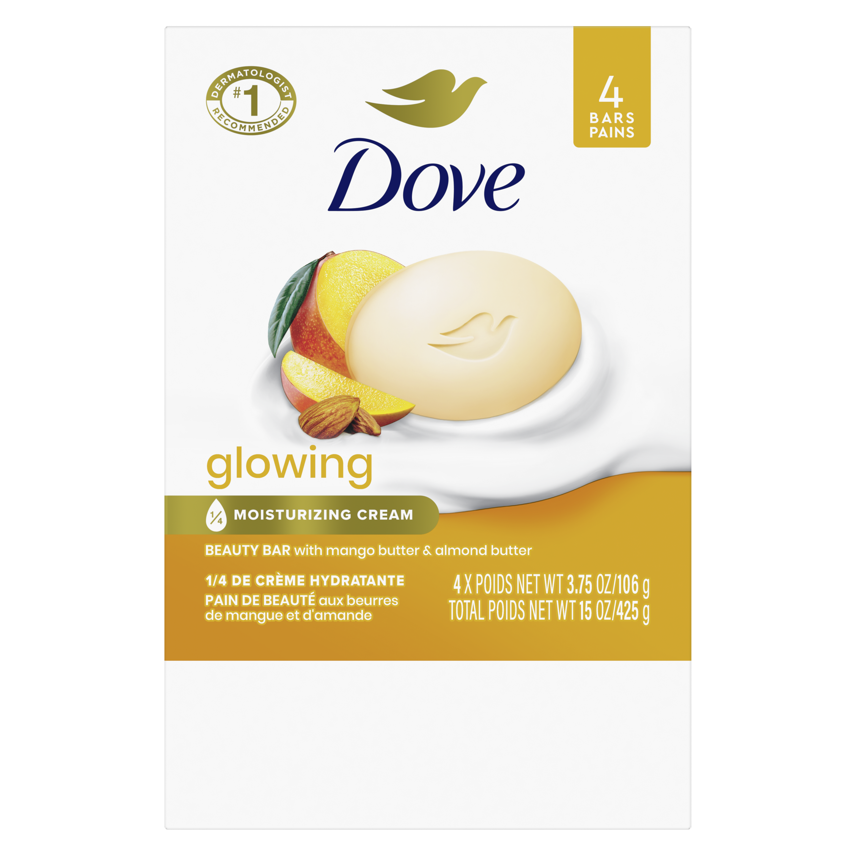 Dove Purely Pampering Mango Butter Beauty Bar