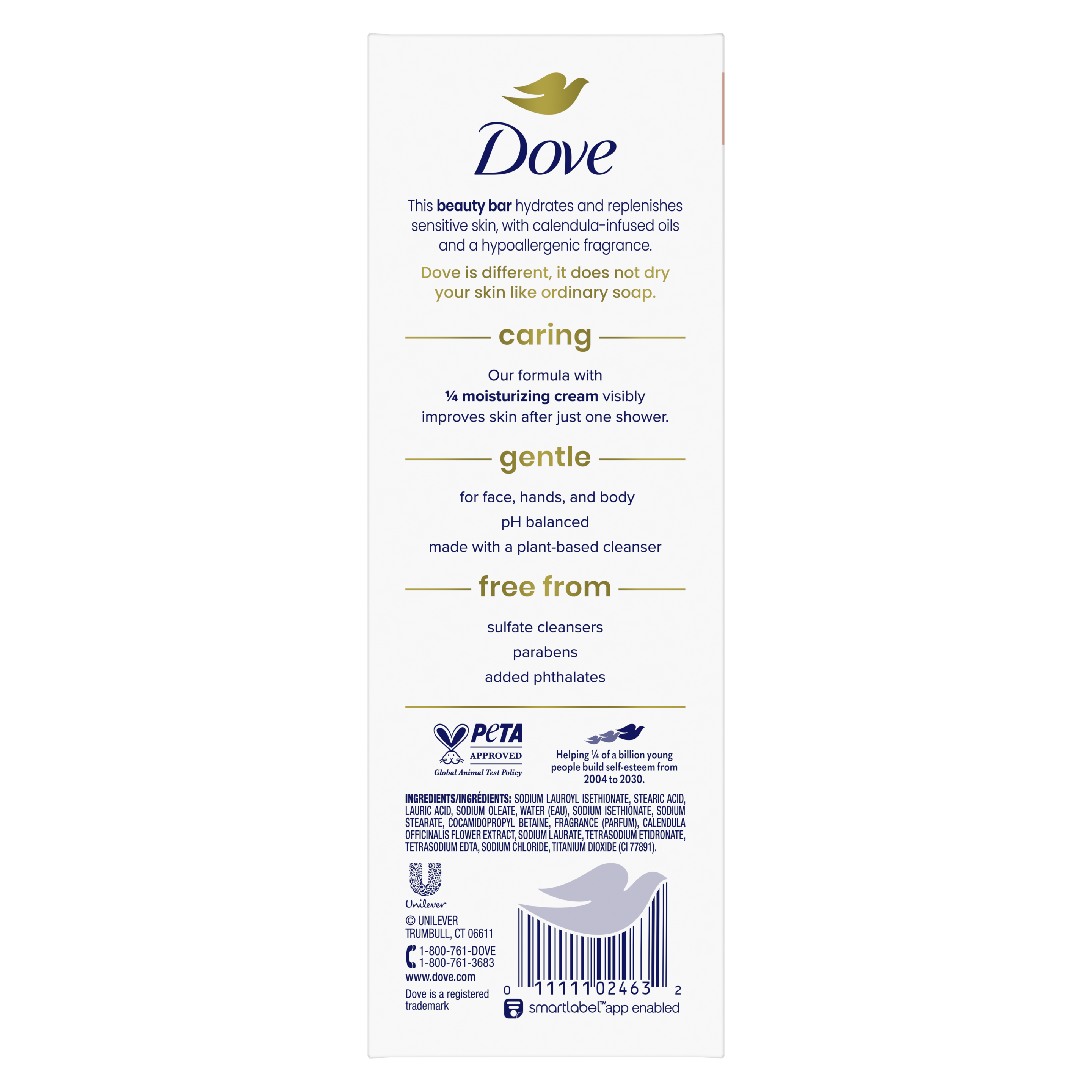 Soothing Care Beauty Bar for Sensitive Skin