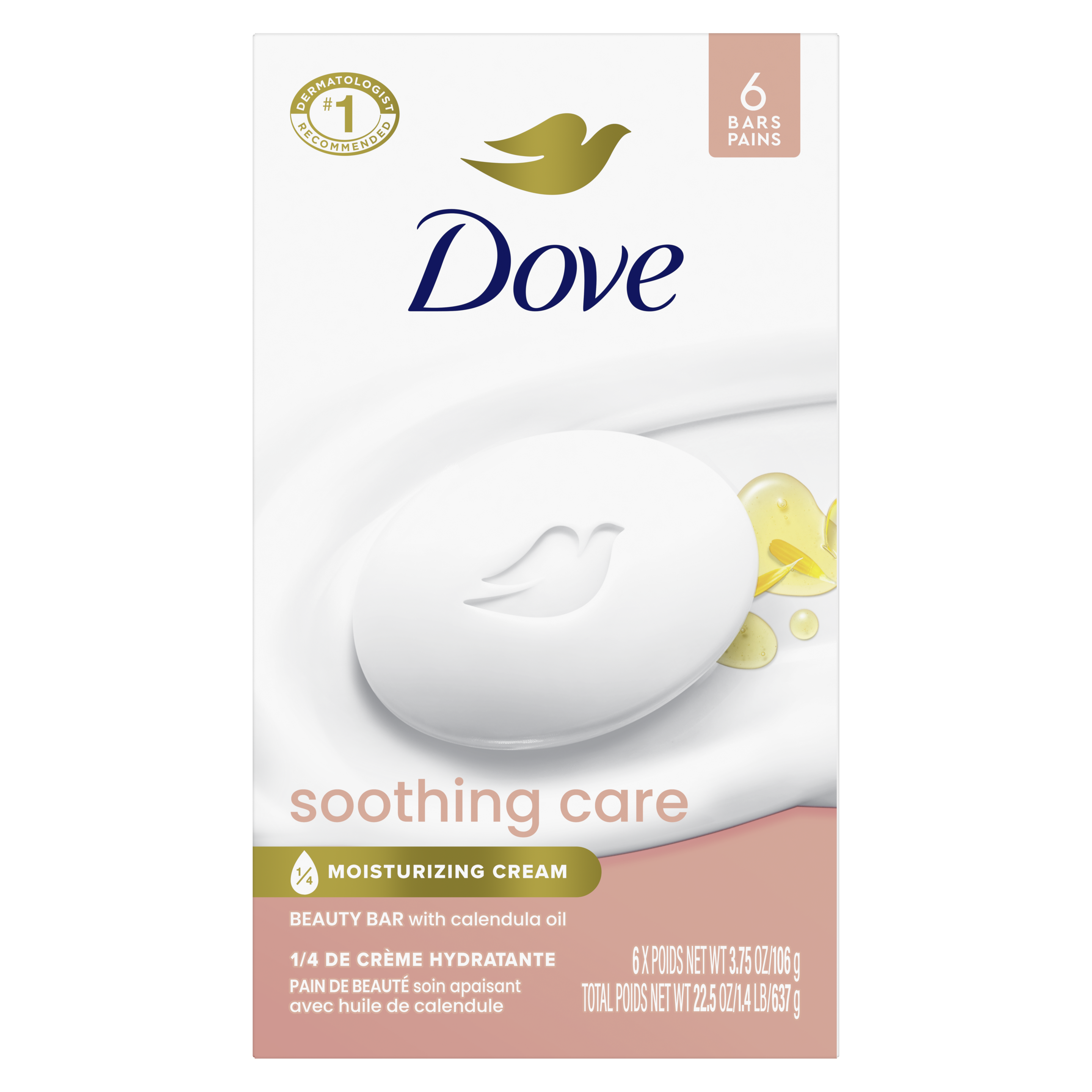 Dove Soothing Care Beauty Bar for Sensitive Skin