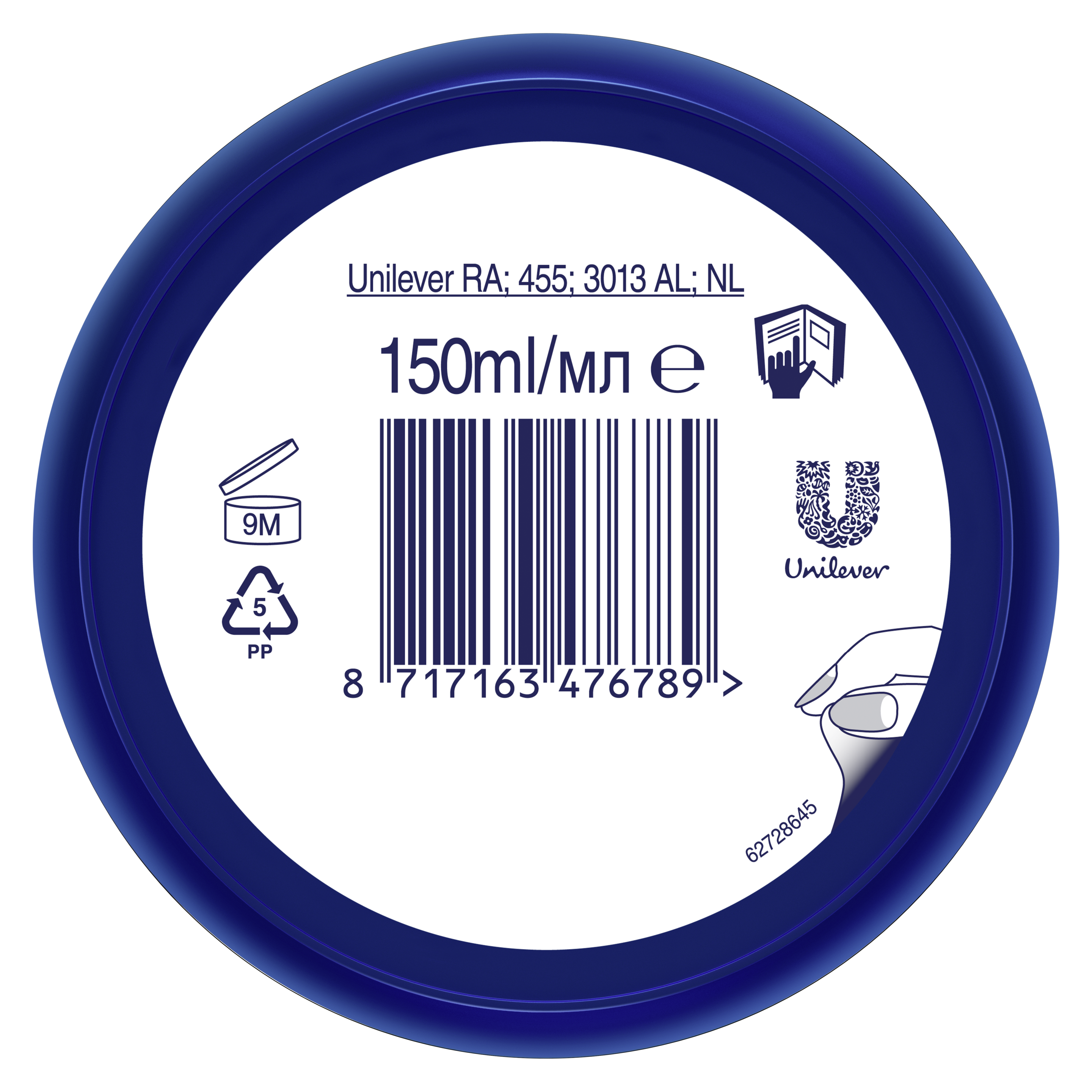 Dove Tarro Crema Intensiva
