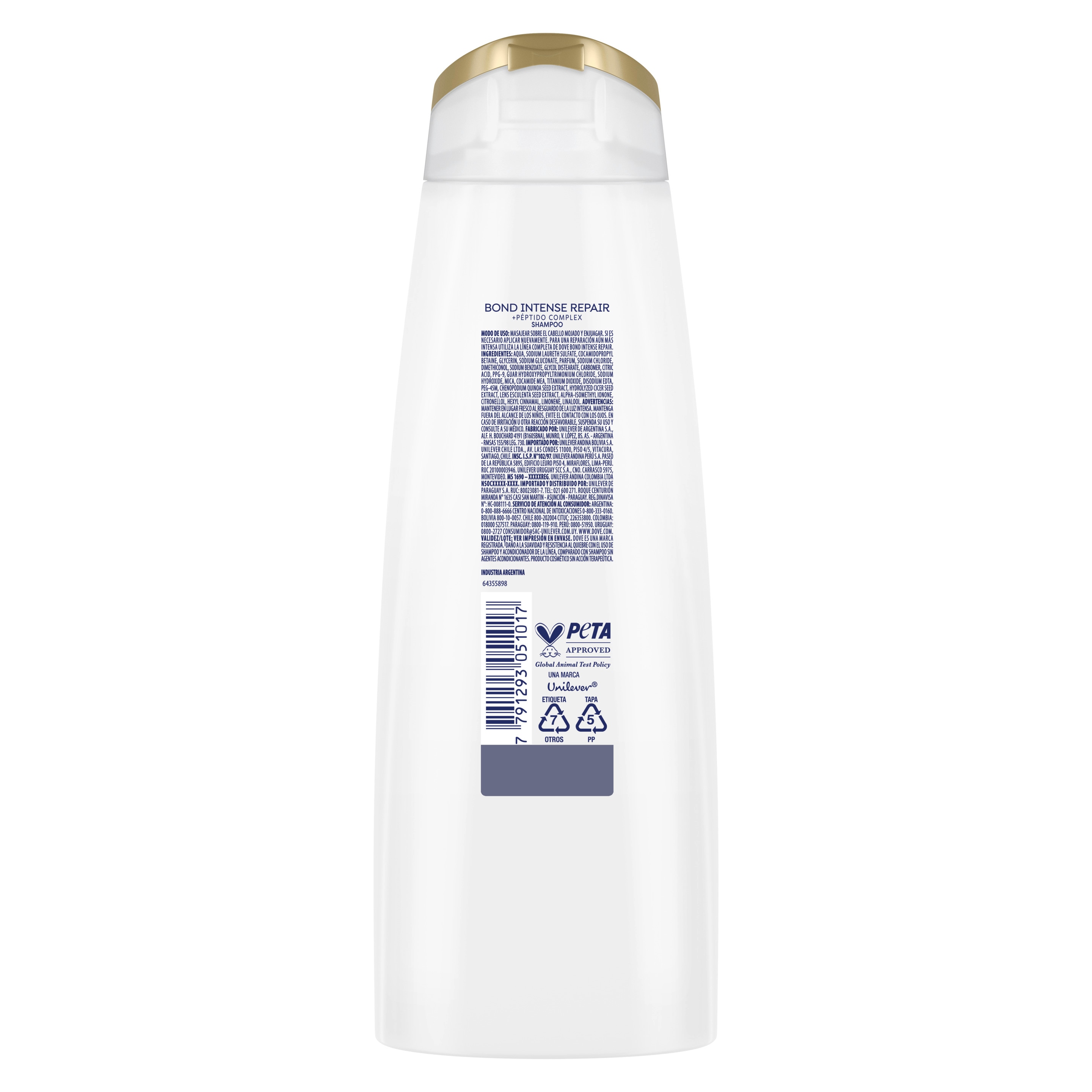 DOVE SHAMPOO BOND INTENSE REPAIR 12X400ML