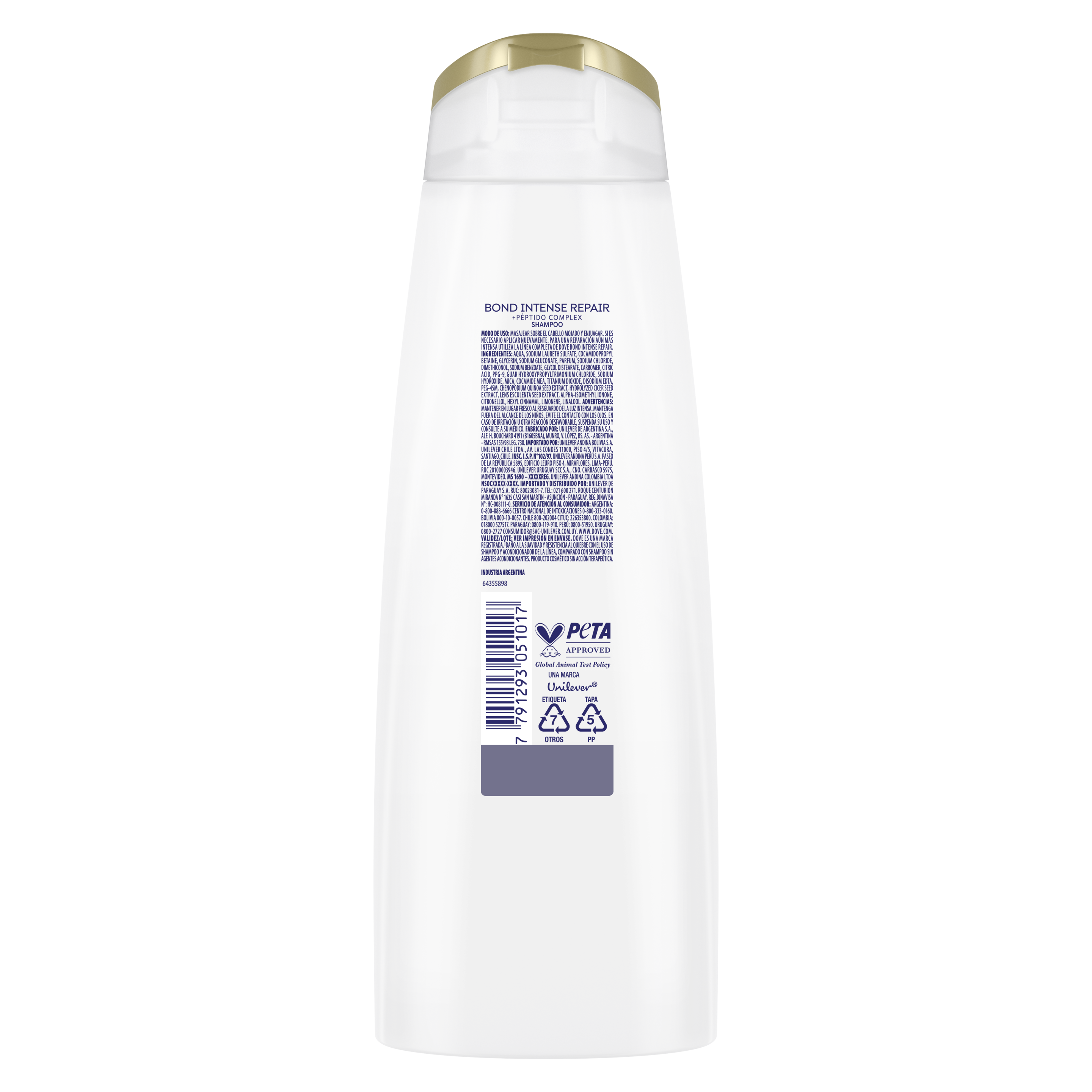 DOVE SHAMPOO BOND INTENSE REPAIR 12X200ML