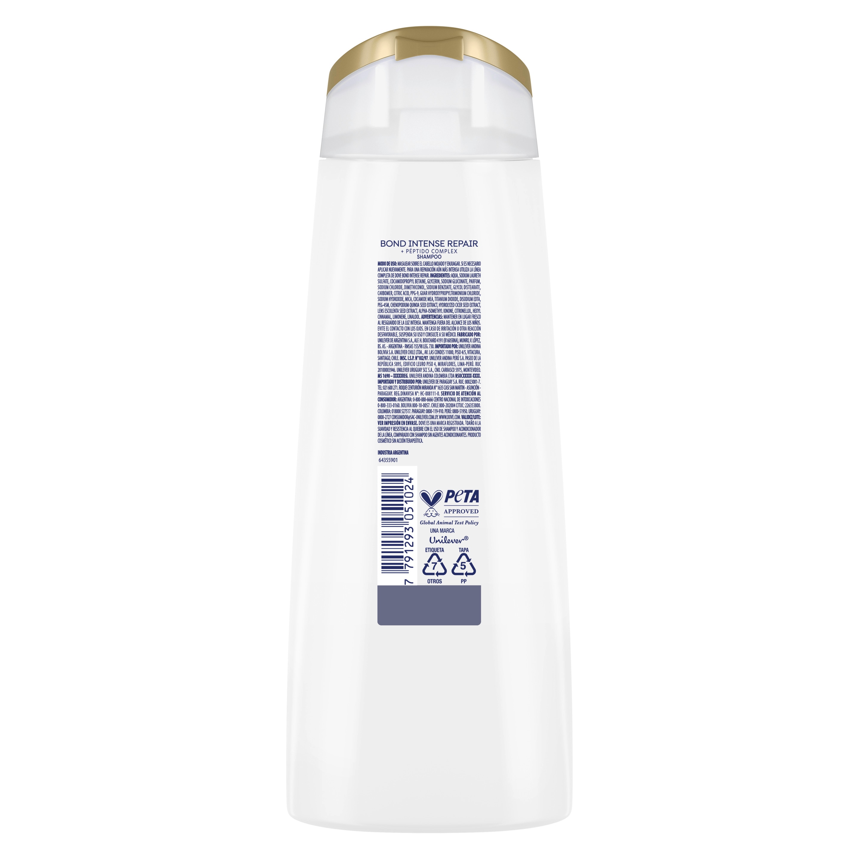 DOVE SHAMPOO BOND INTENSE REPAIR 12X200ML