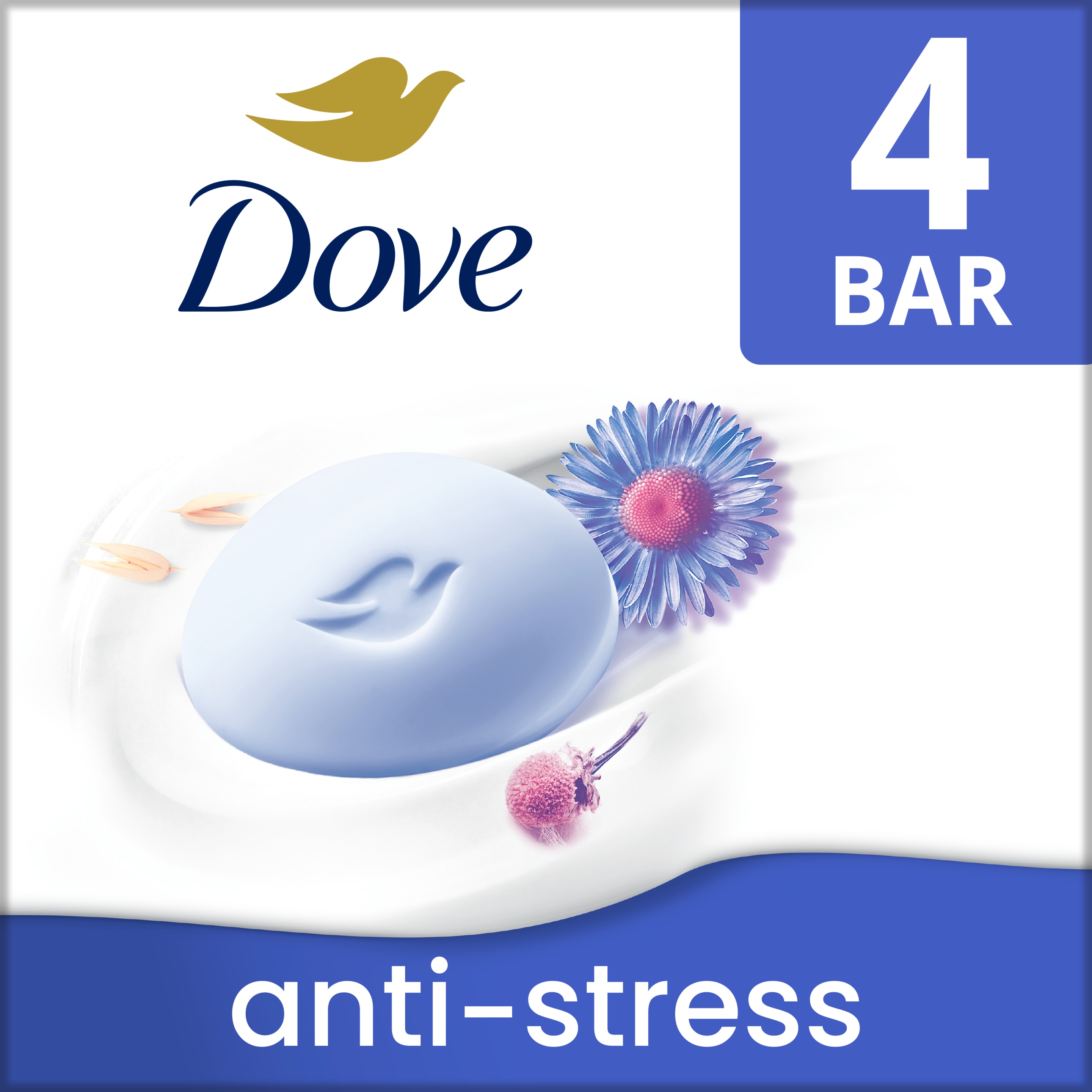 Dove Anti-Stress Beauty Bar (4pack)