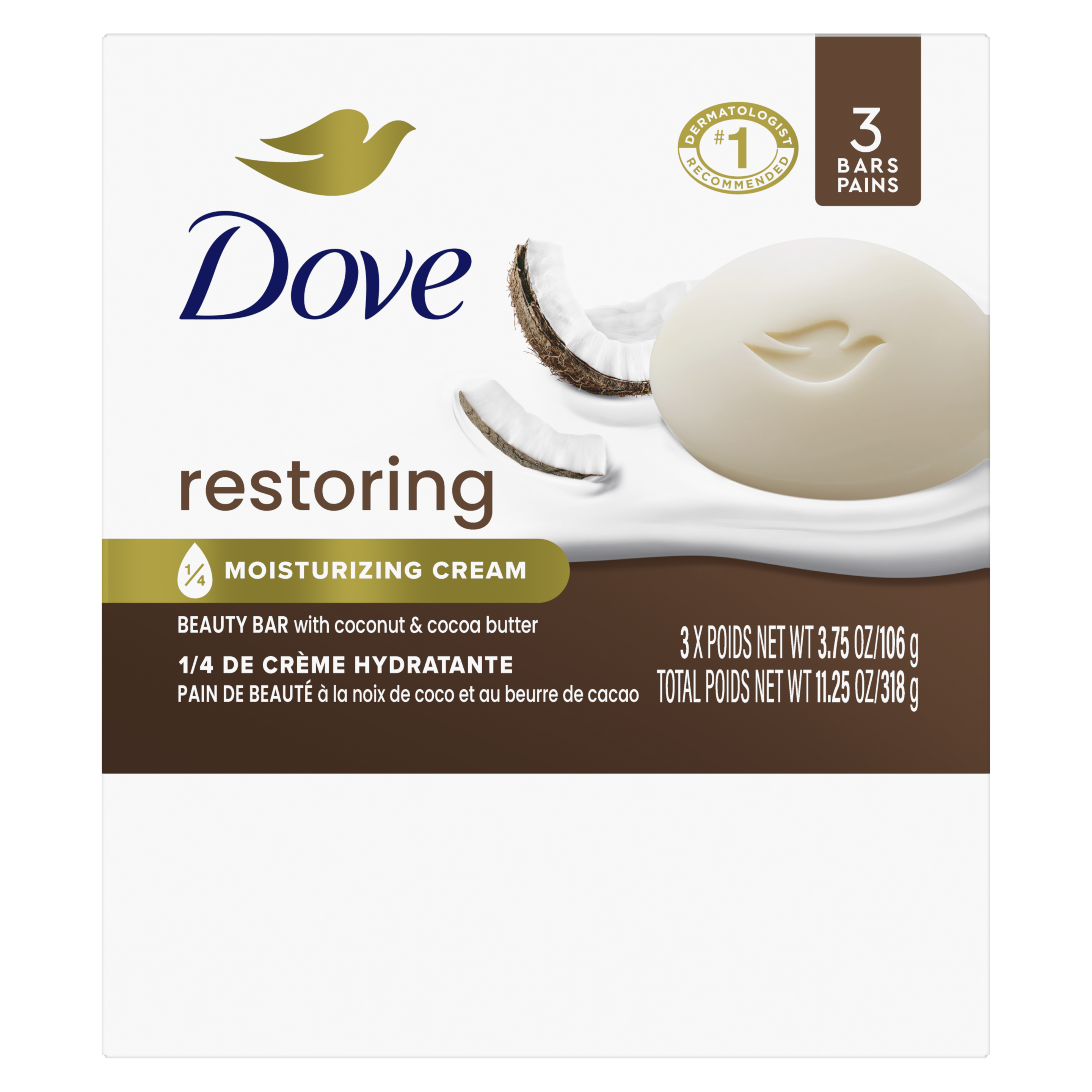 Dove Purely Pampering Coconut Milk with Jasmine Petals Beauty Bar