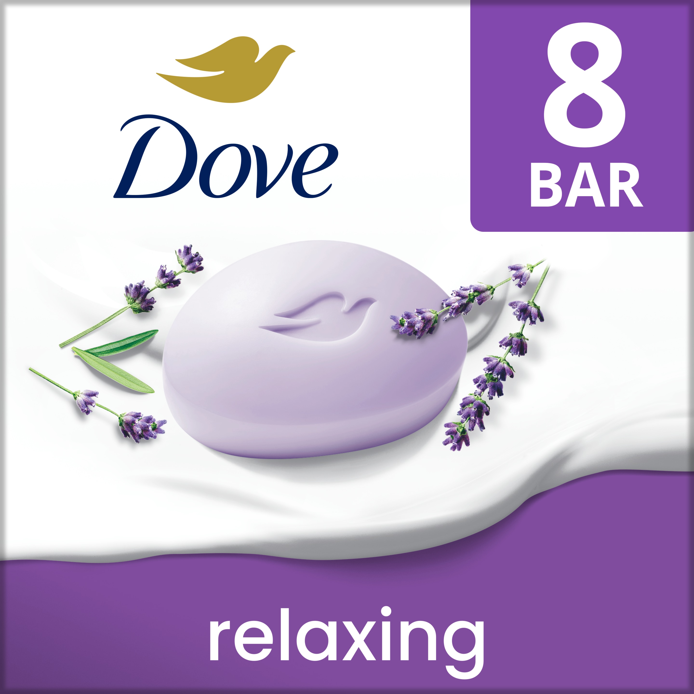 Dove Relaxing Beauty Bar 8 bar 3.75 oz