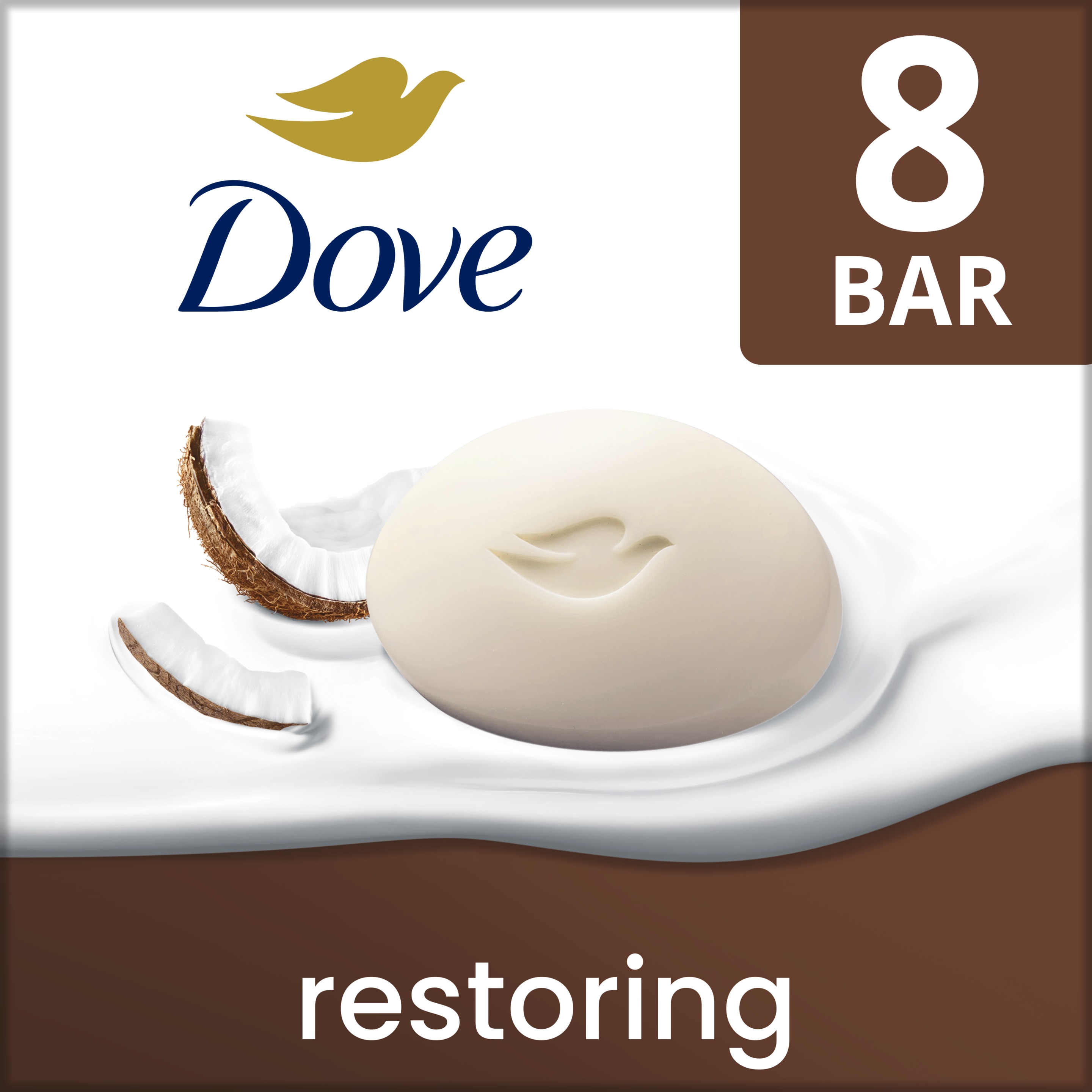 Dove Restoring Beauty Bar 8 bar 3.75oz