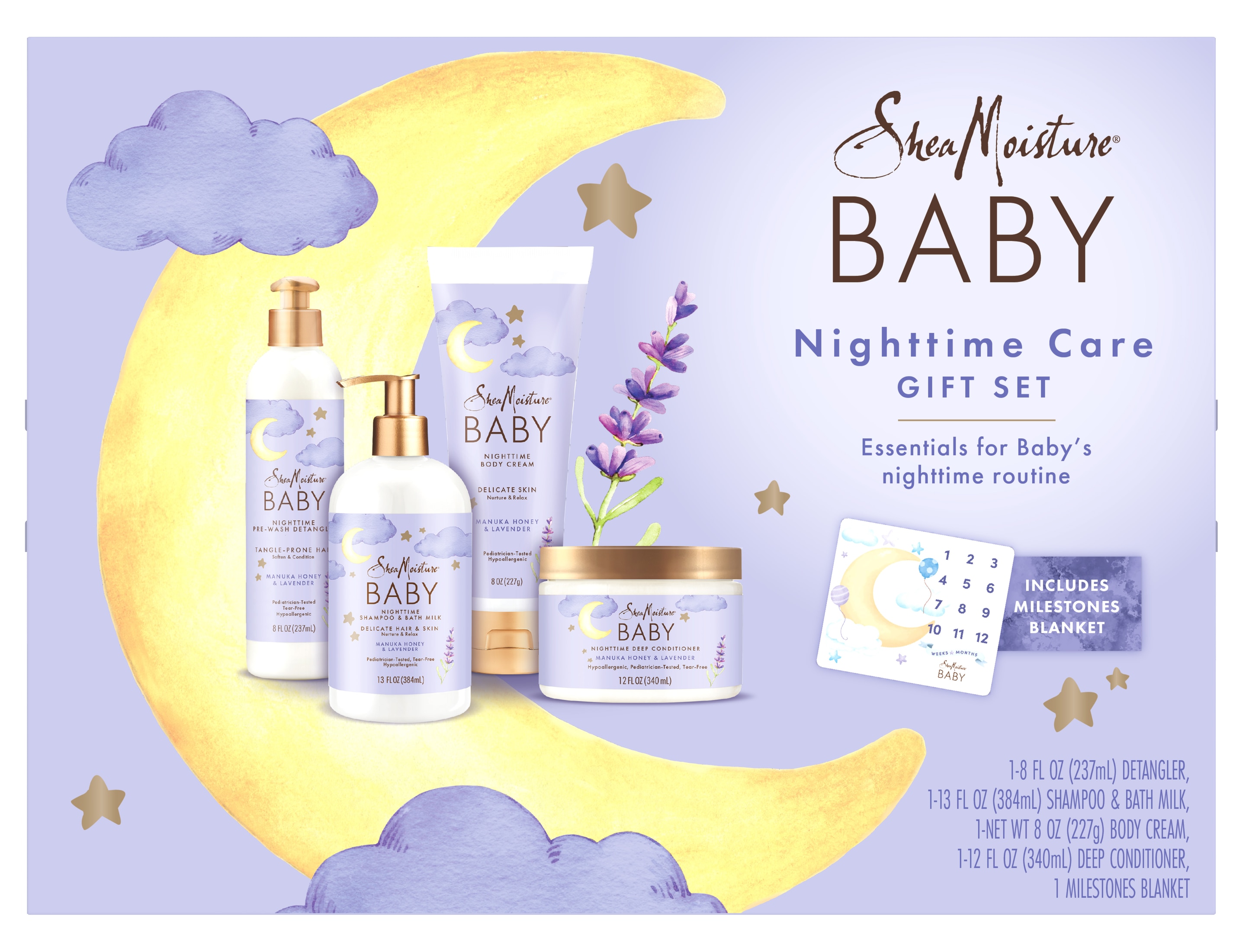 SheaMoisture Baby Nighttime Care Gift Set packshot