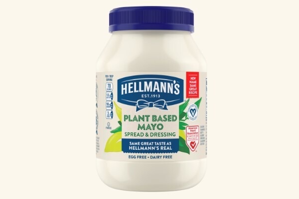 Hellmann's plant based mayonnaise