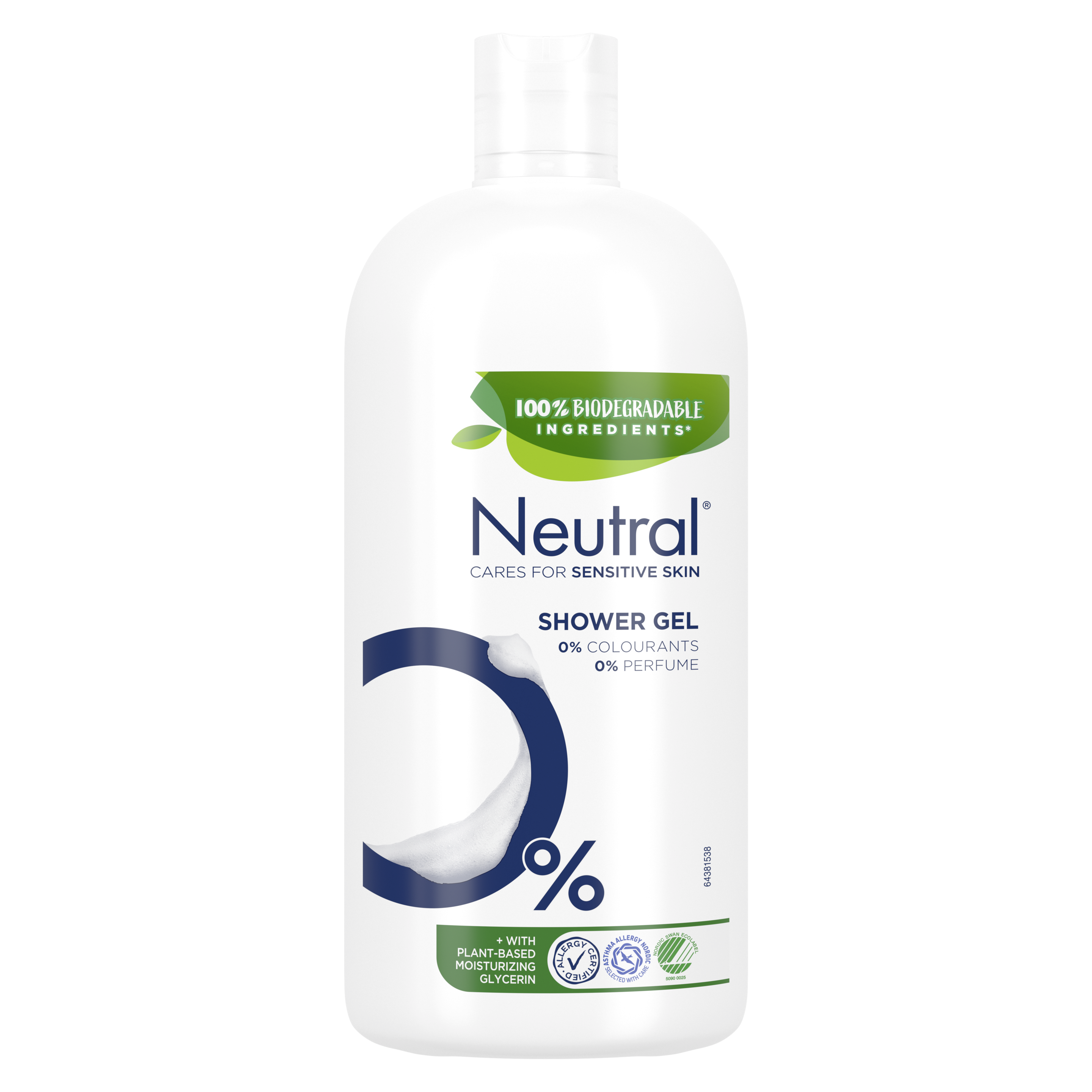 Neutral Shower Gel 900ML 6x packshot