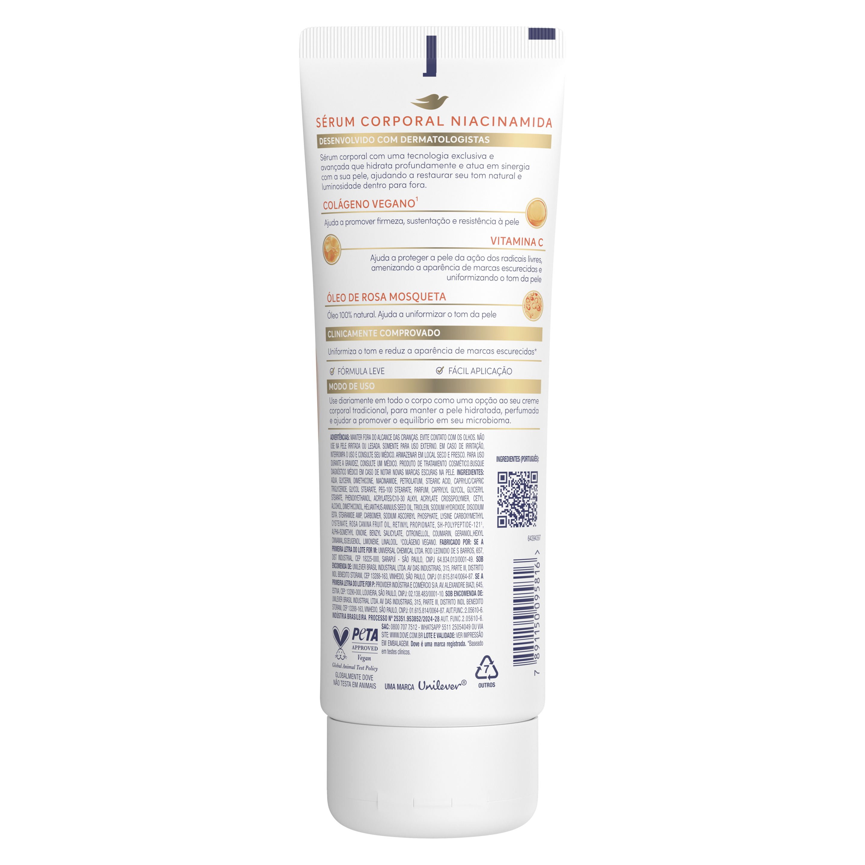 Sérum Corporal com Niacinamida Dove