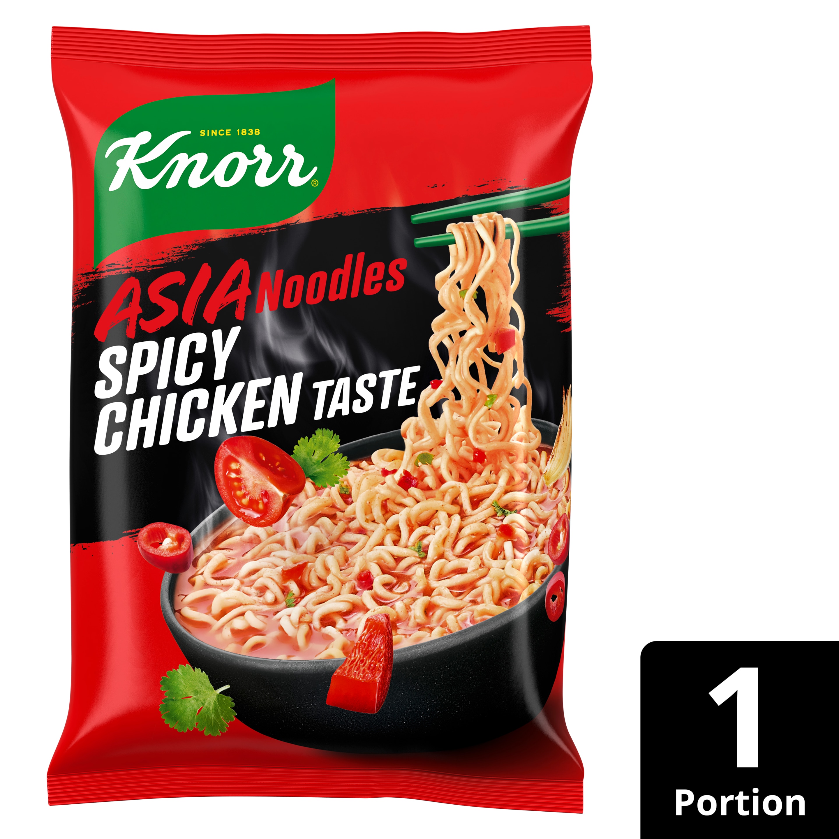 Knorr  Noodles  SPICY CHICKEN  73 GR packshot