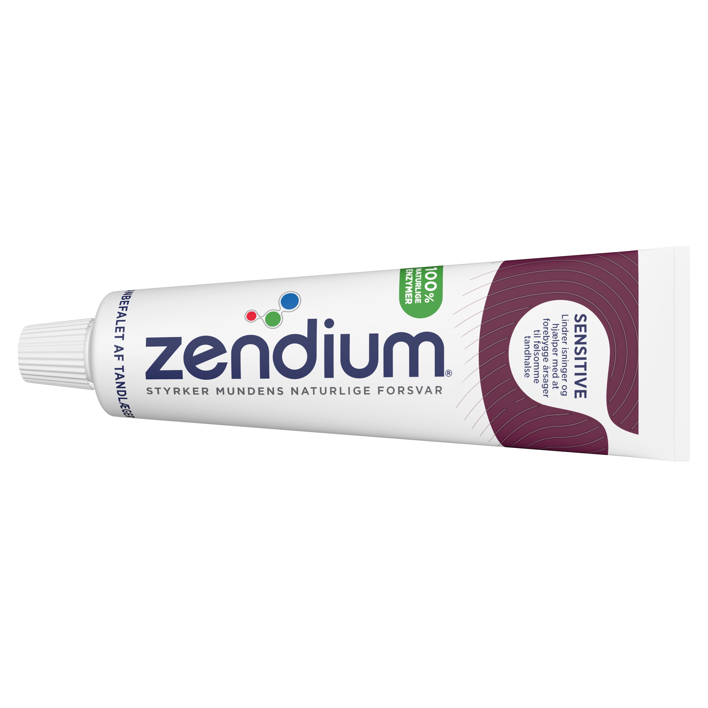 Zendium Sensitive Tandpasta 50ml Tube Front