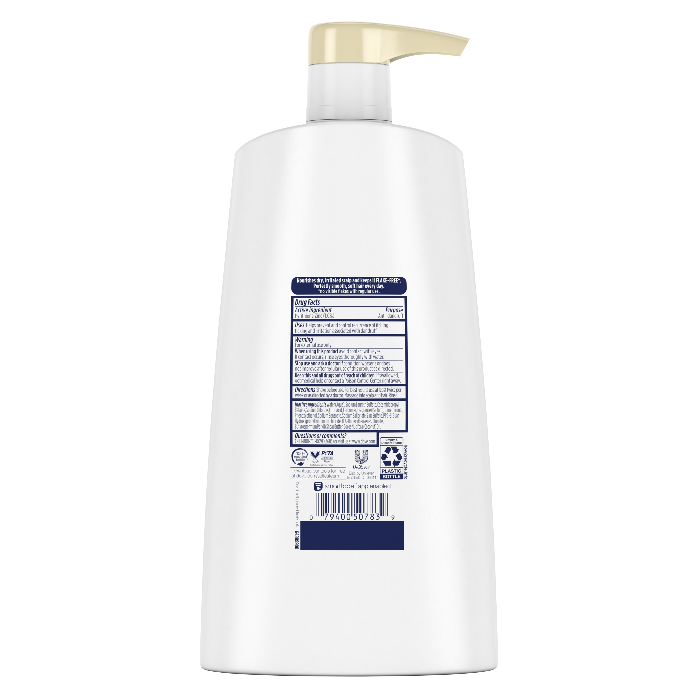Dryness & Itch Relief Damage Therapy Anti-Dandruff 2 in 1 Shampoo + Conditioner