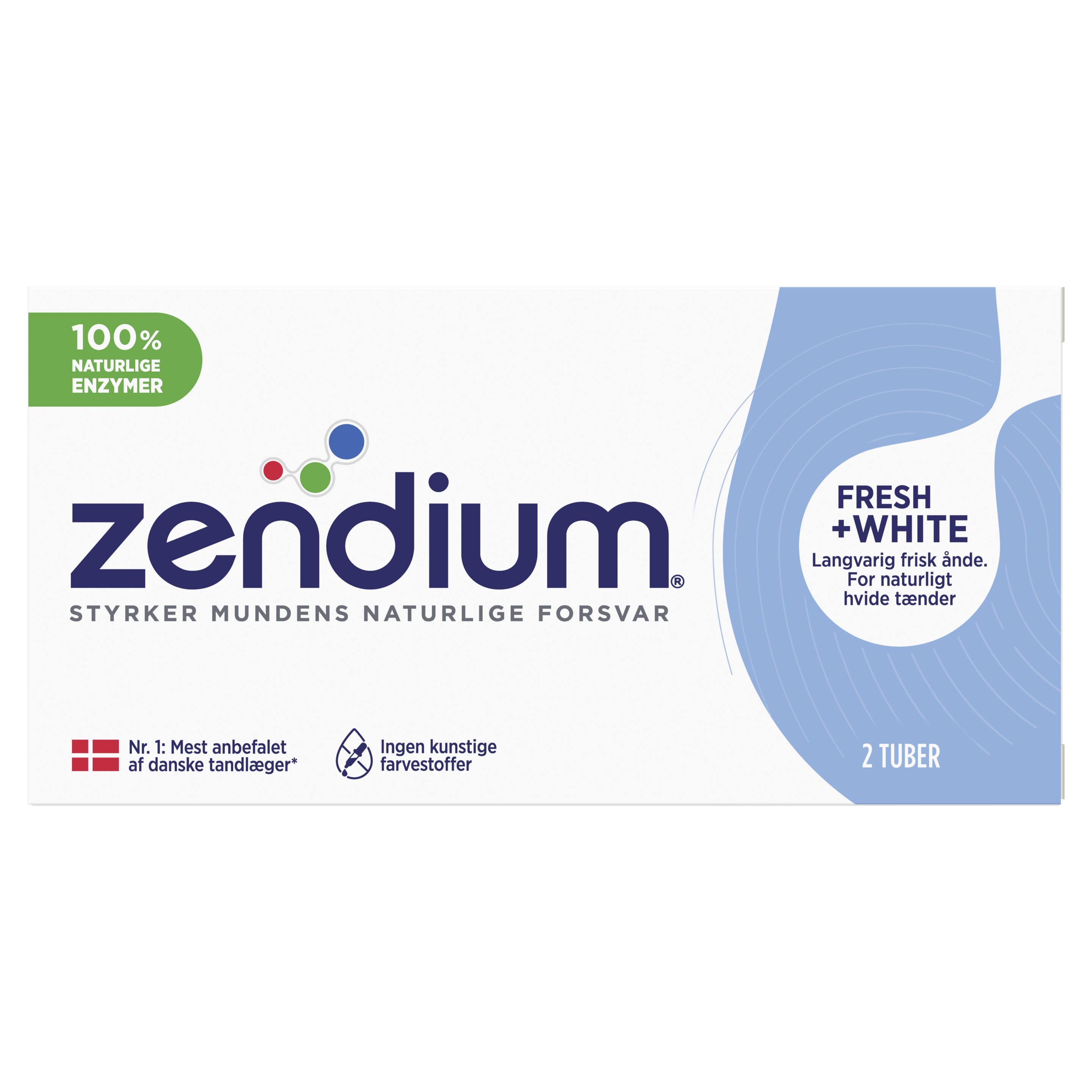Fresh + White Tandkräm 75ml