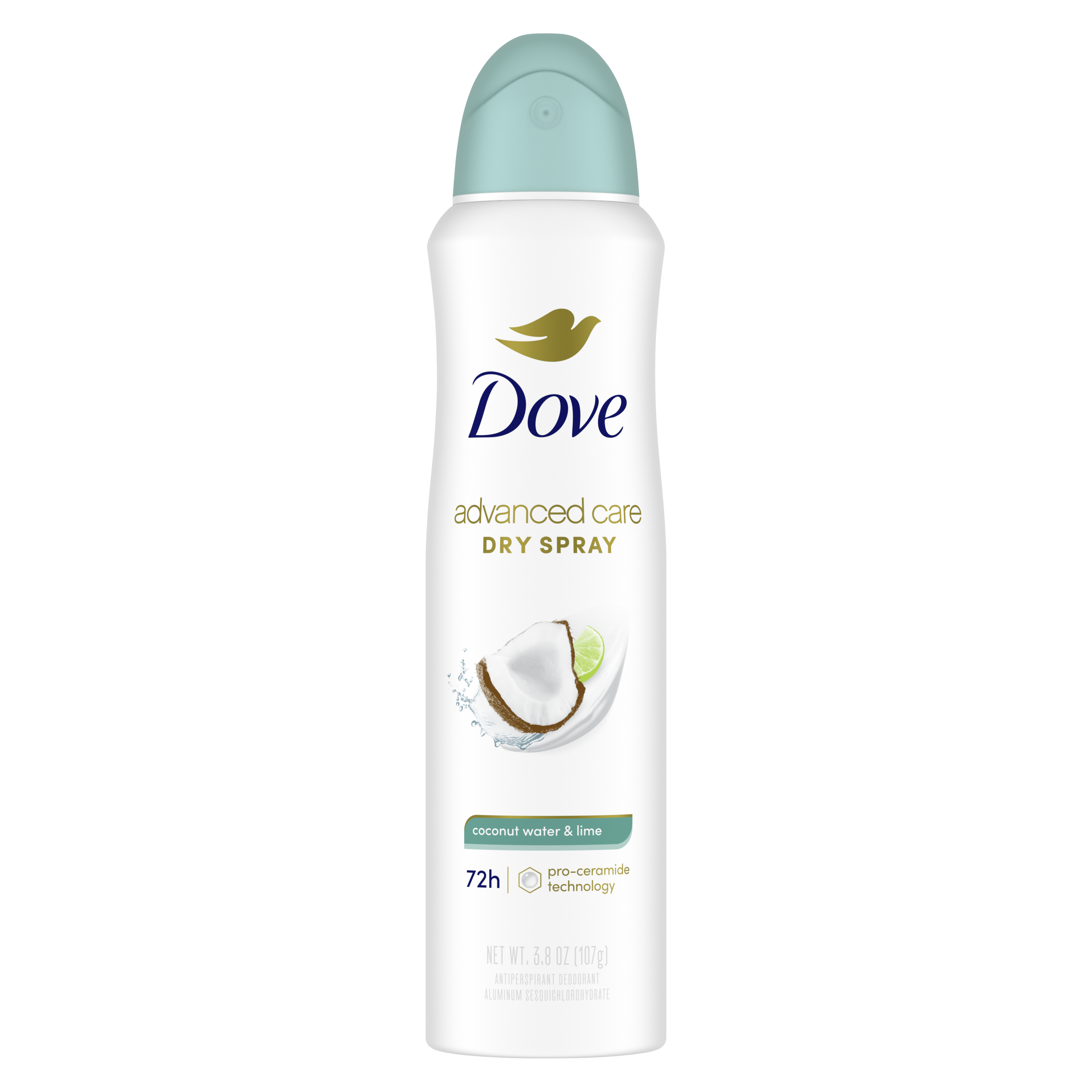 Advanced Care Coconut Water & Sweet Lime Antiperspirant Dry Spray