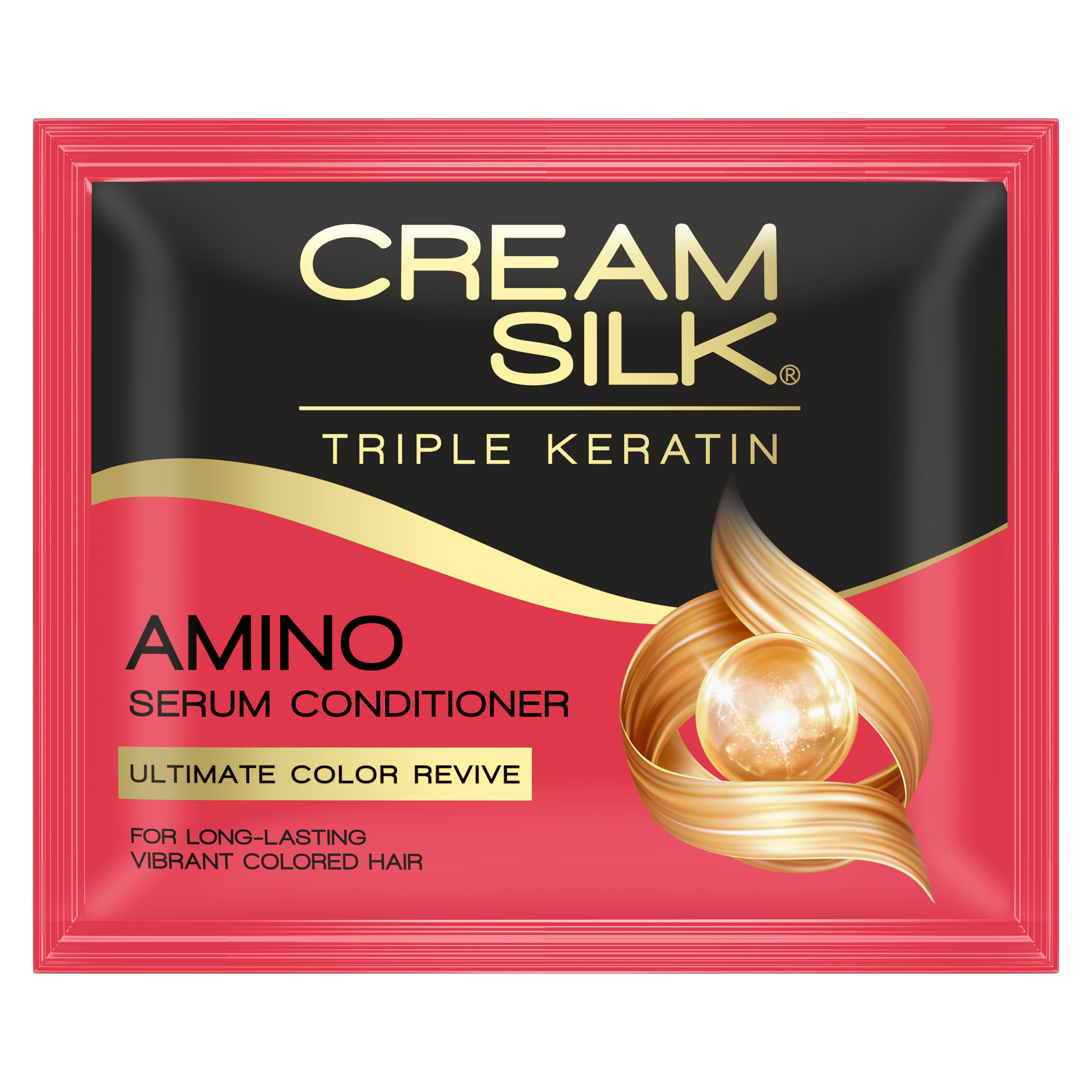 Cream Silk Triple Keratin Serum Conditioner Ultimate Color Revive