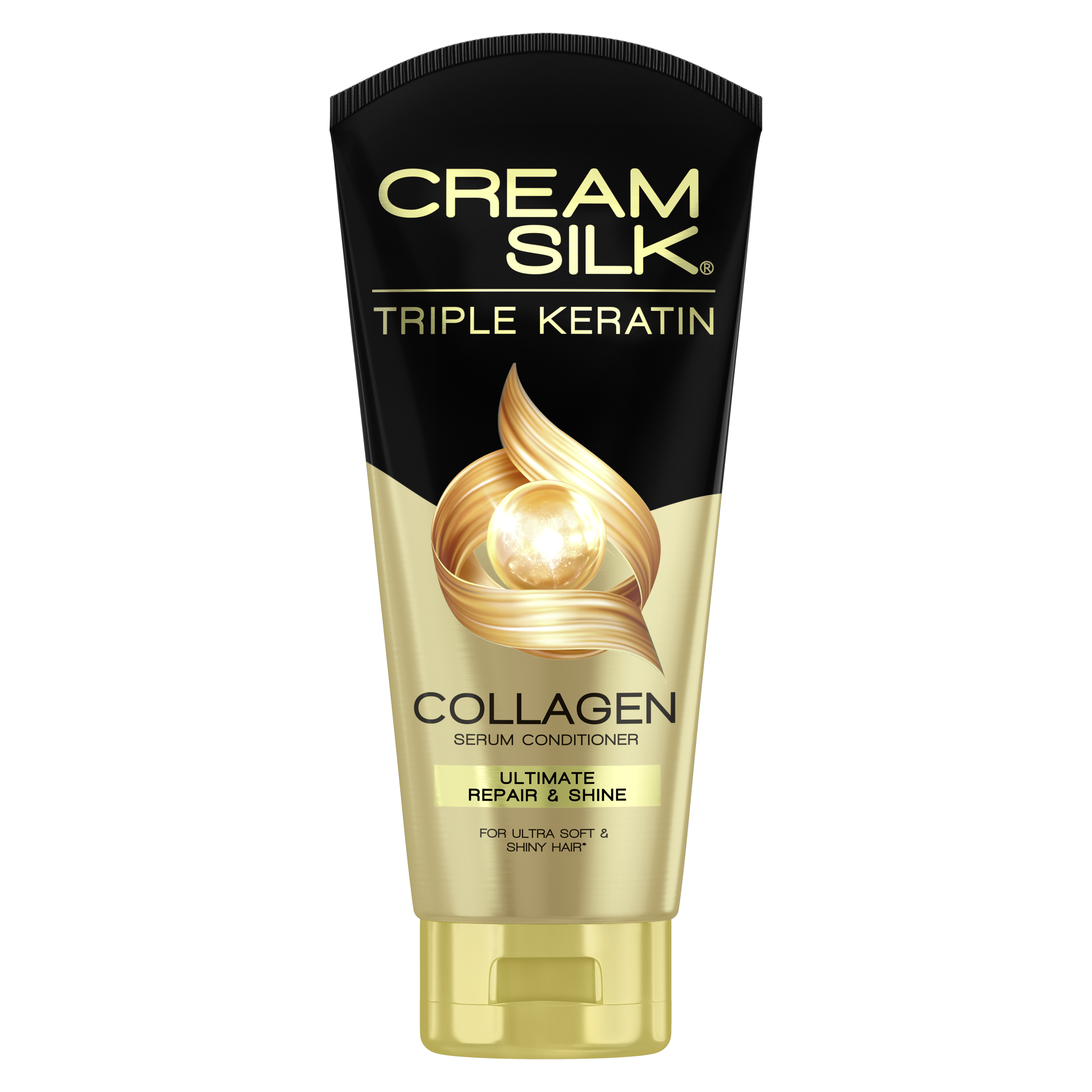 Cream Silk Triple Keratin Ultimate Repair & Shine Serum Conditioner
