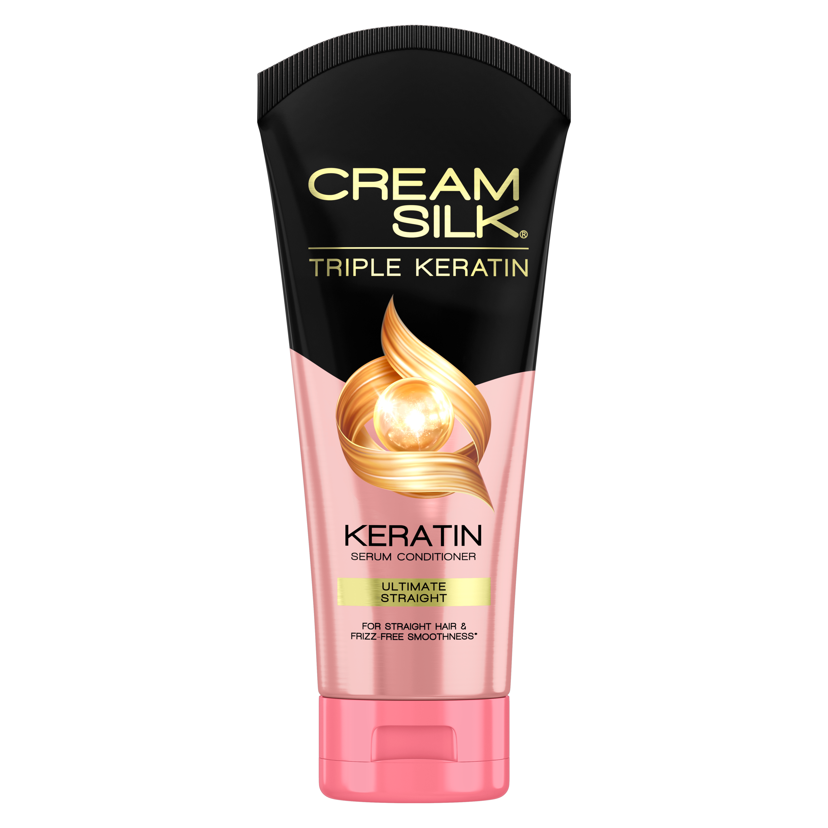 Cream Silk Triple Keratin Serum Conditioner Ultimate Straight