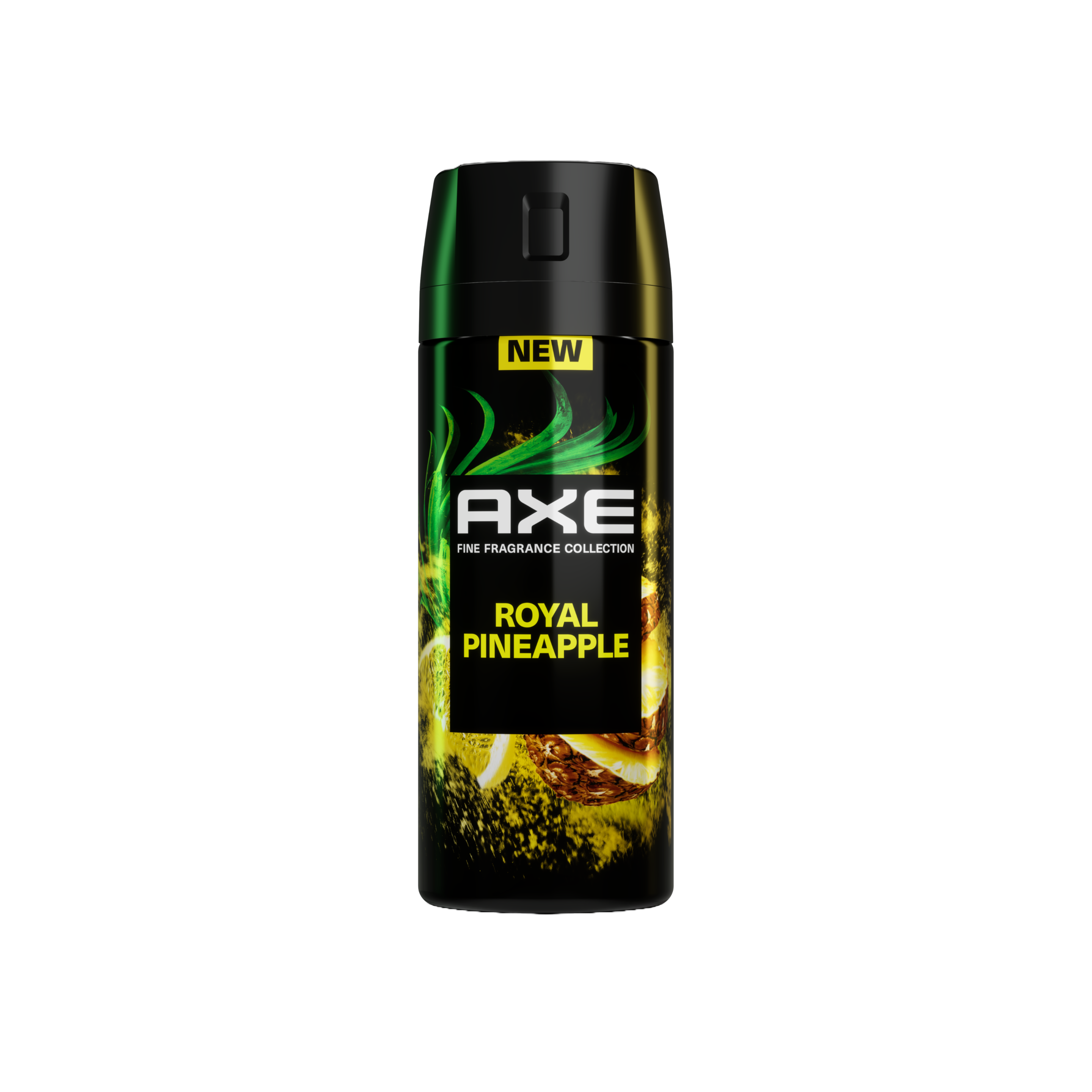 Royal Pineapple Premium Deodorant Body Spray Front