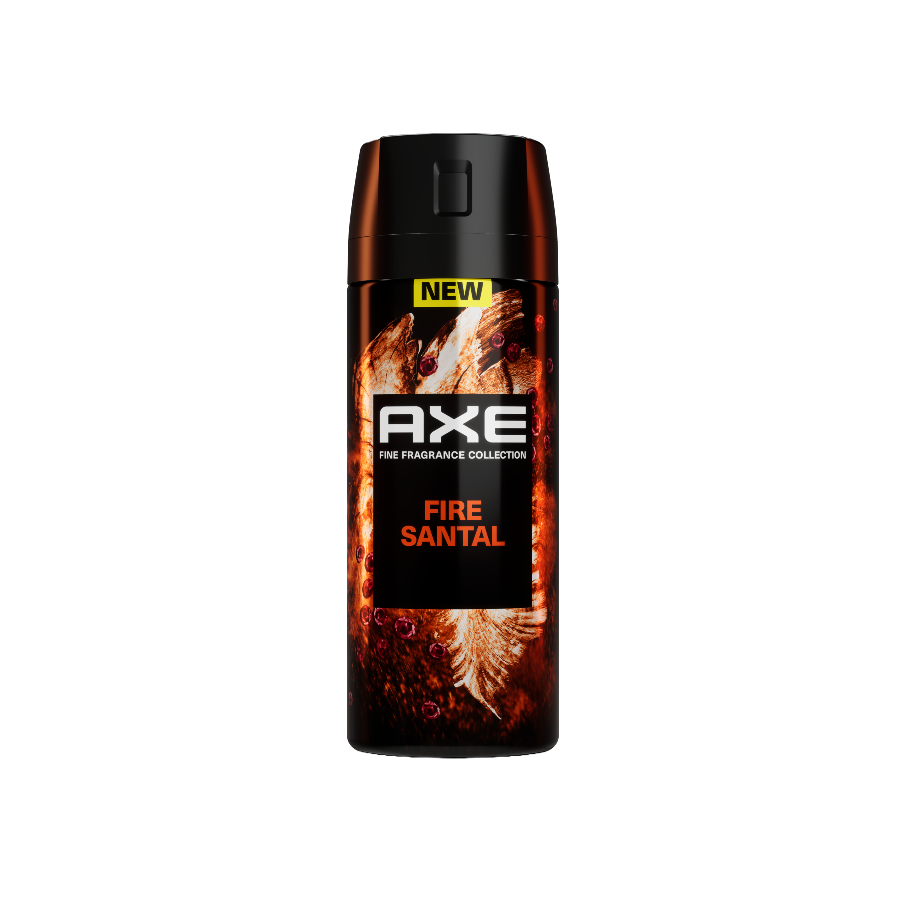 Fire Santal Premium Deodorant Body Spray Front
