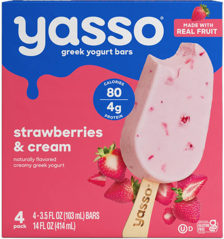 Yasso Bars Strawberries Cream Hero