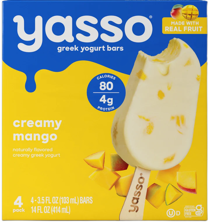Yasso Bars Creamy Mango Hero