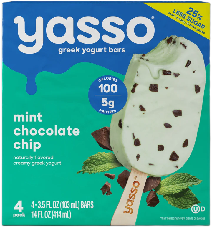 Yasso Bars Mint Chocolate Chip Hero