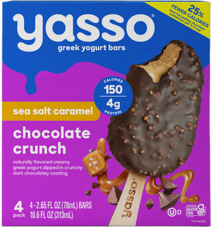Yasso Chocolate Crunch Sea Salt Caramel Hero