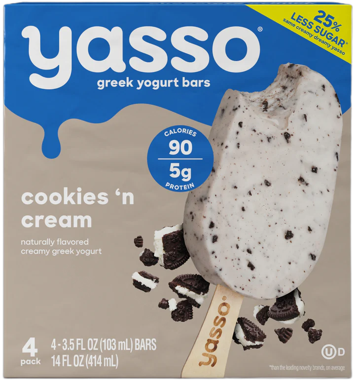 Yasso Bars Cookies and Cream Hero