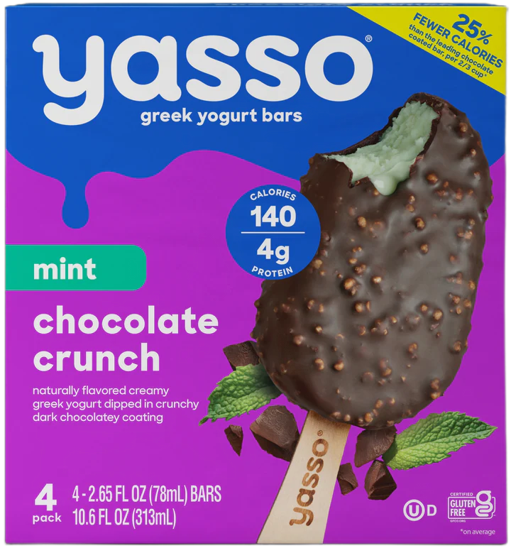 Yasso Chocolate Crunch Mint Hero