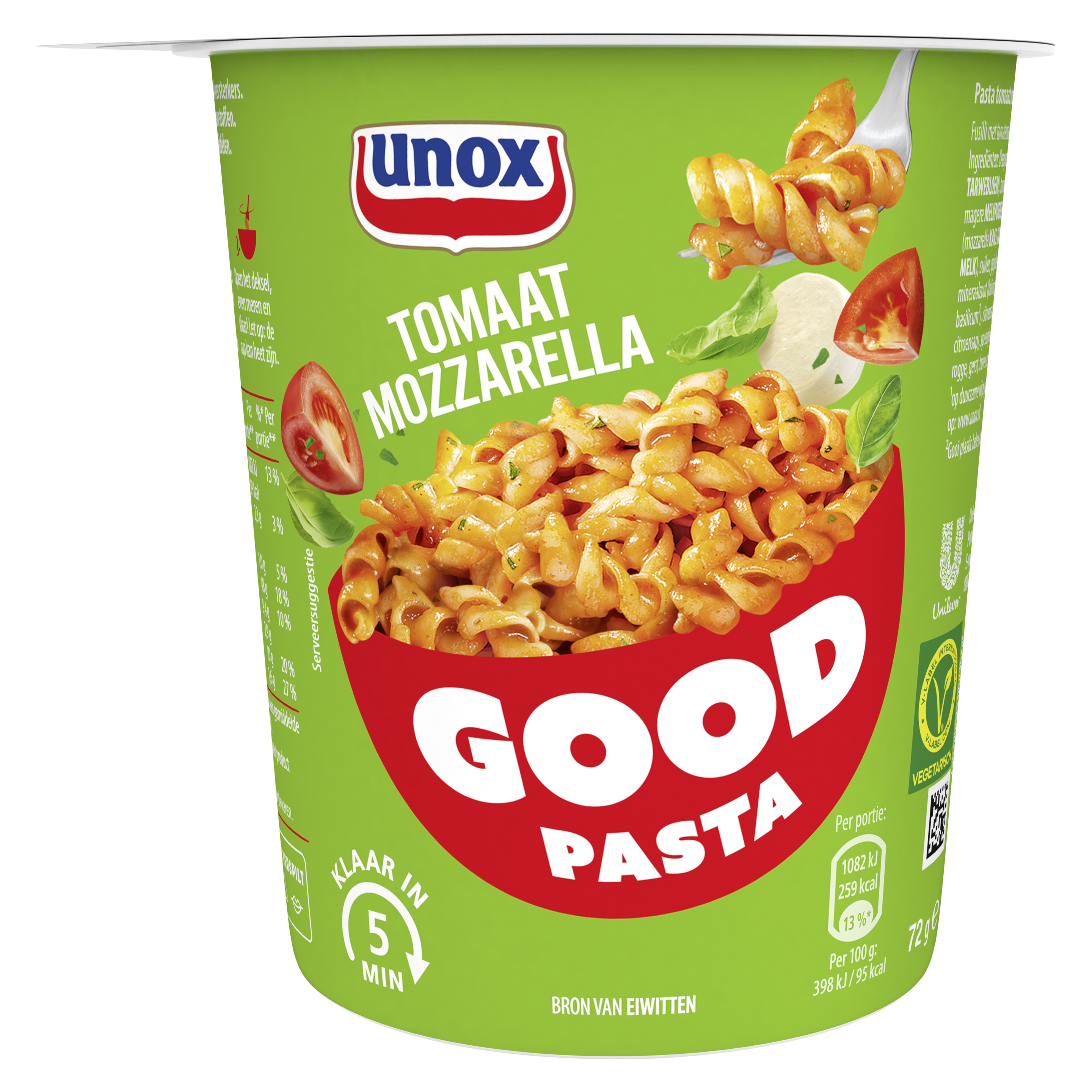 Good Pasta Tomaat Mozzarella 72g